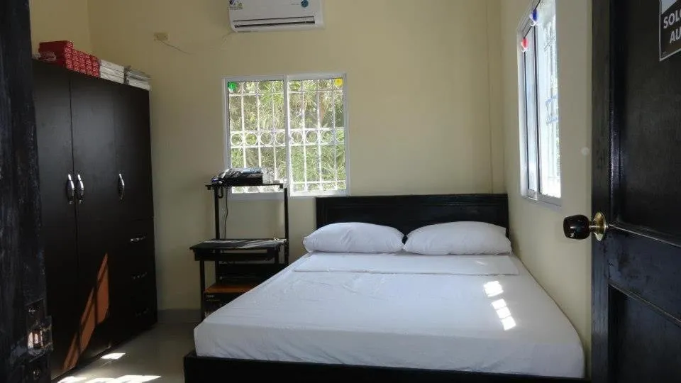 Bed in Hotel Troncal Del Caribe