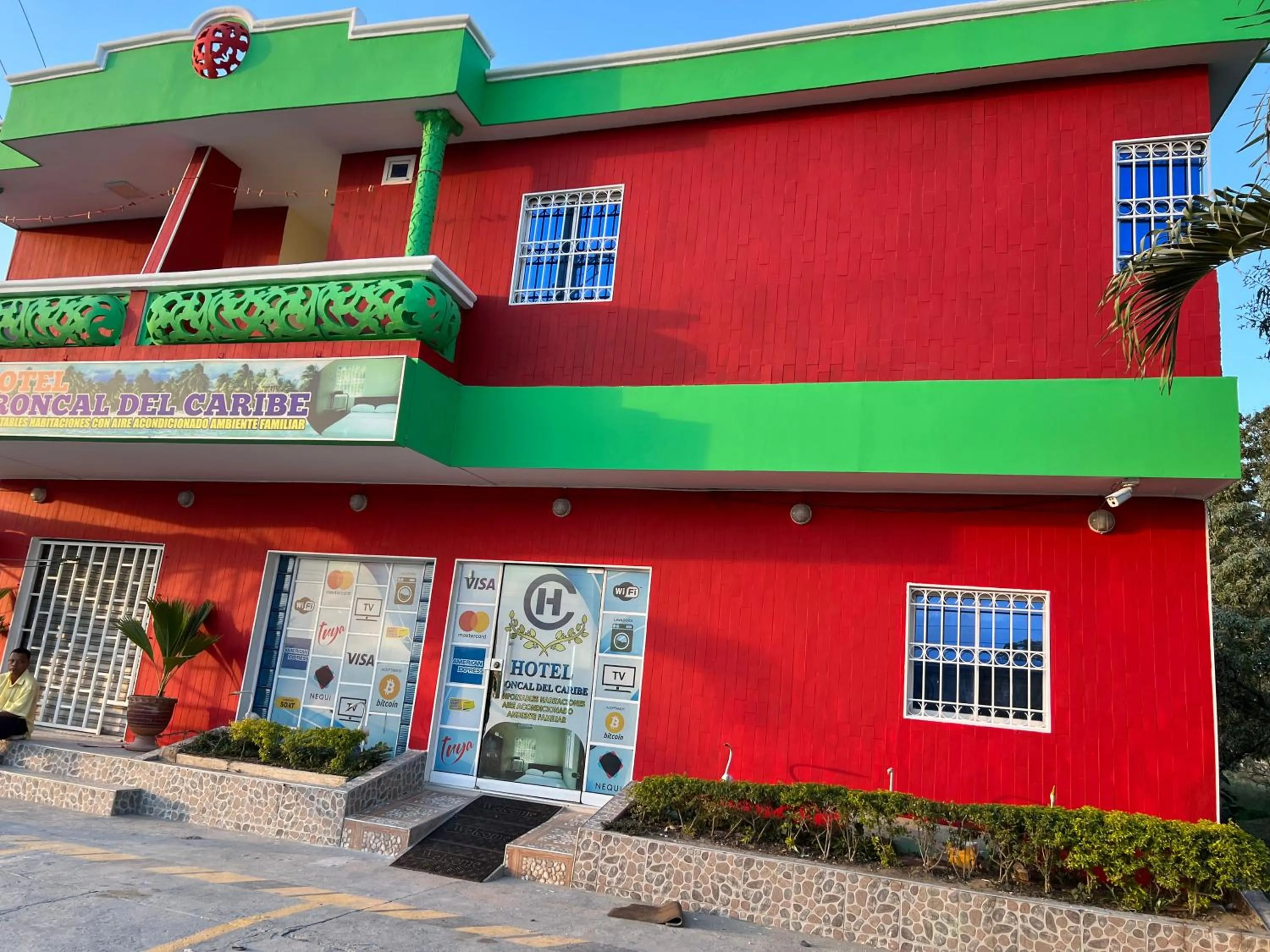 Property building in Hotel Troncal Del Caribe