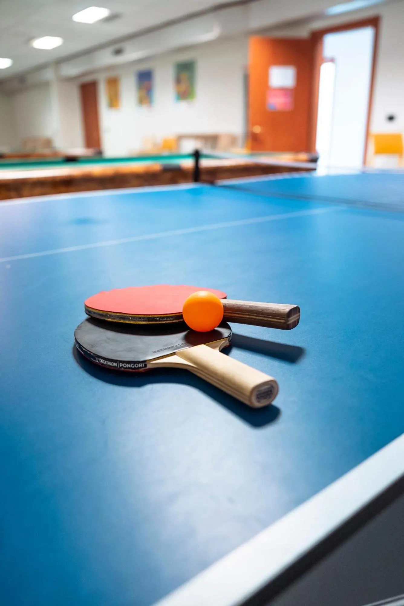Table tennis in Villaggio Olimpico