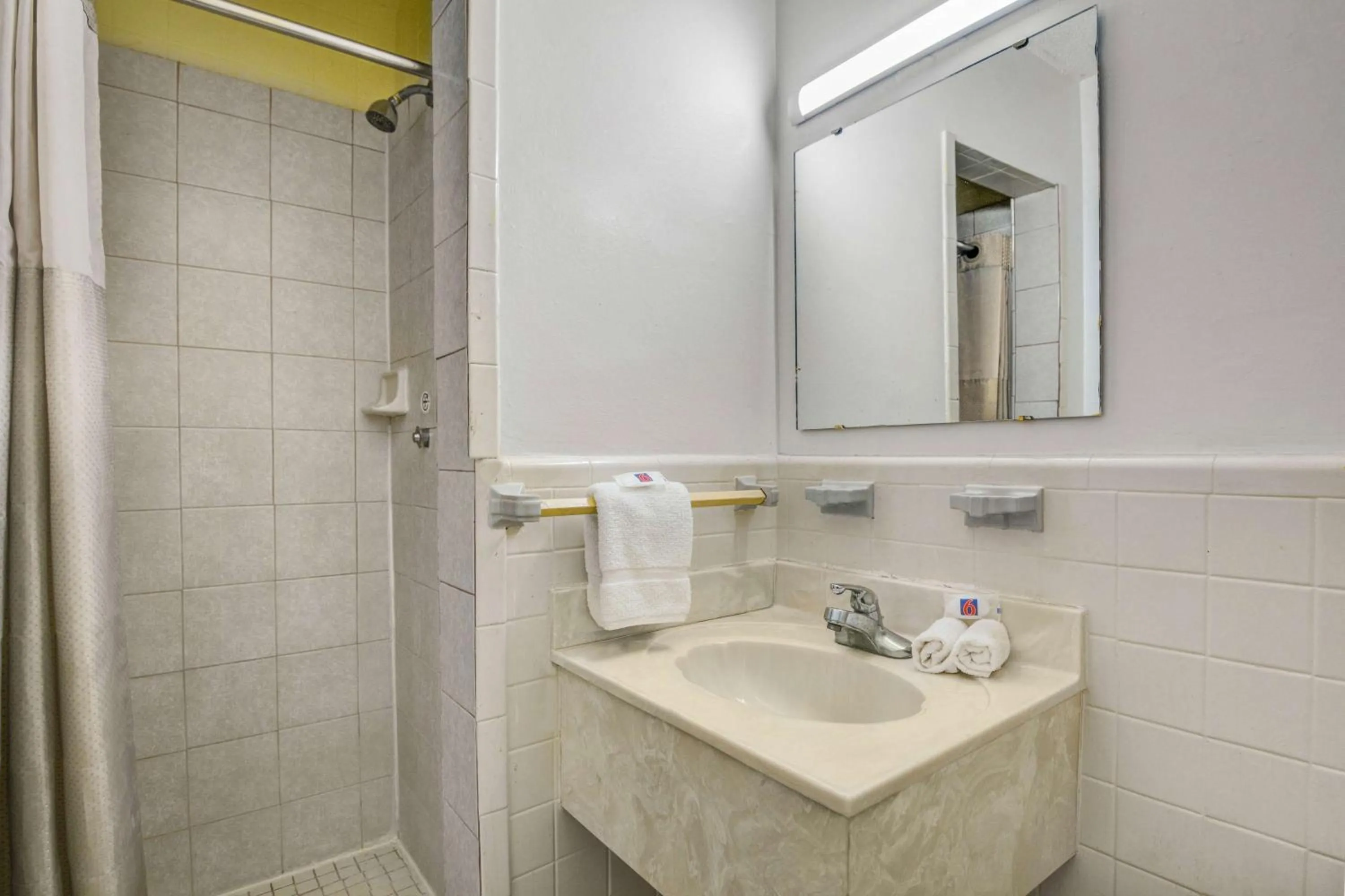 Bathroom in Motel 6-Americus, GA