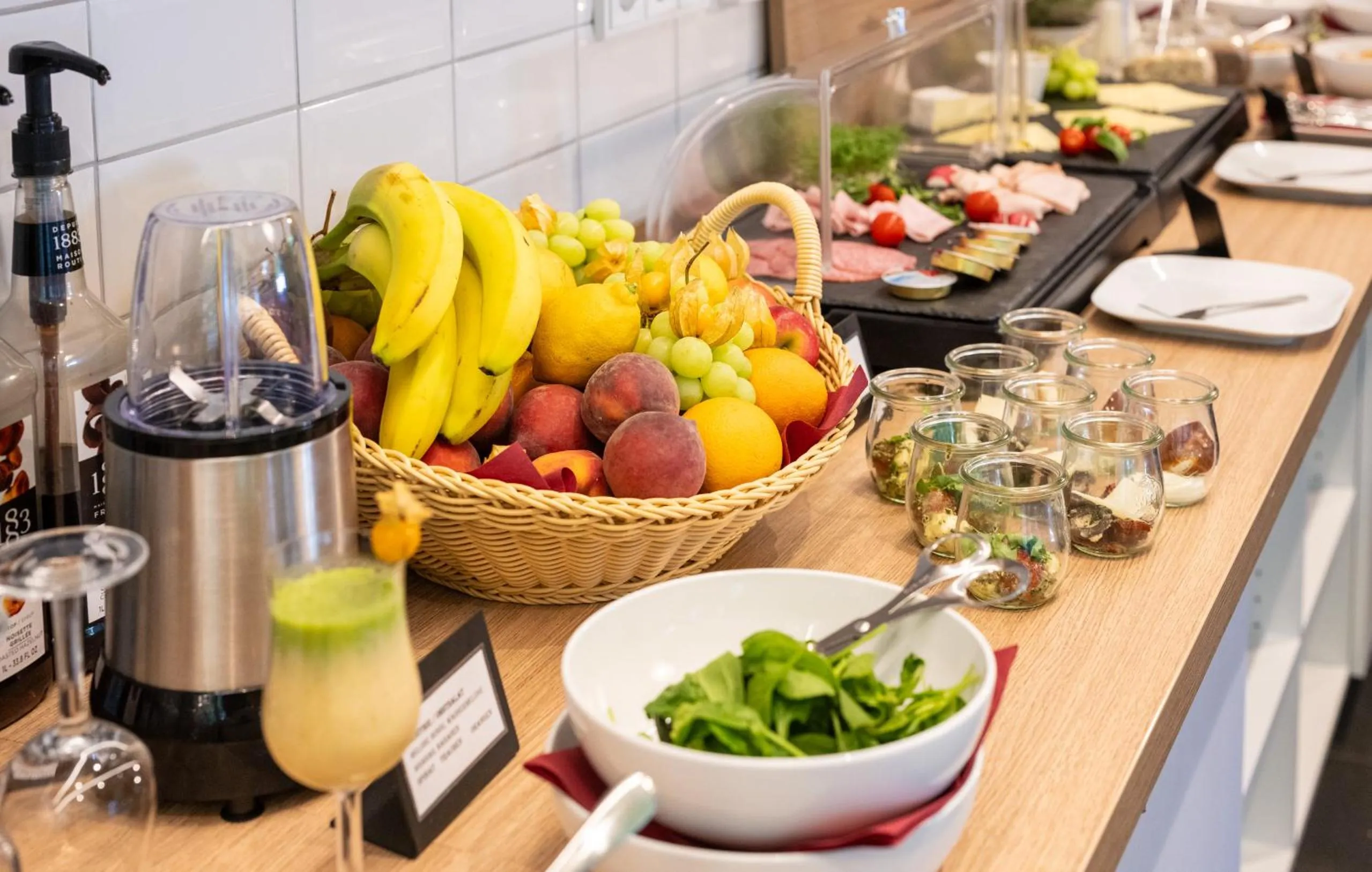 Buffet breakfast in Serways Hotel Siegburg West