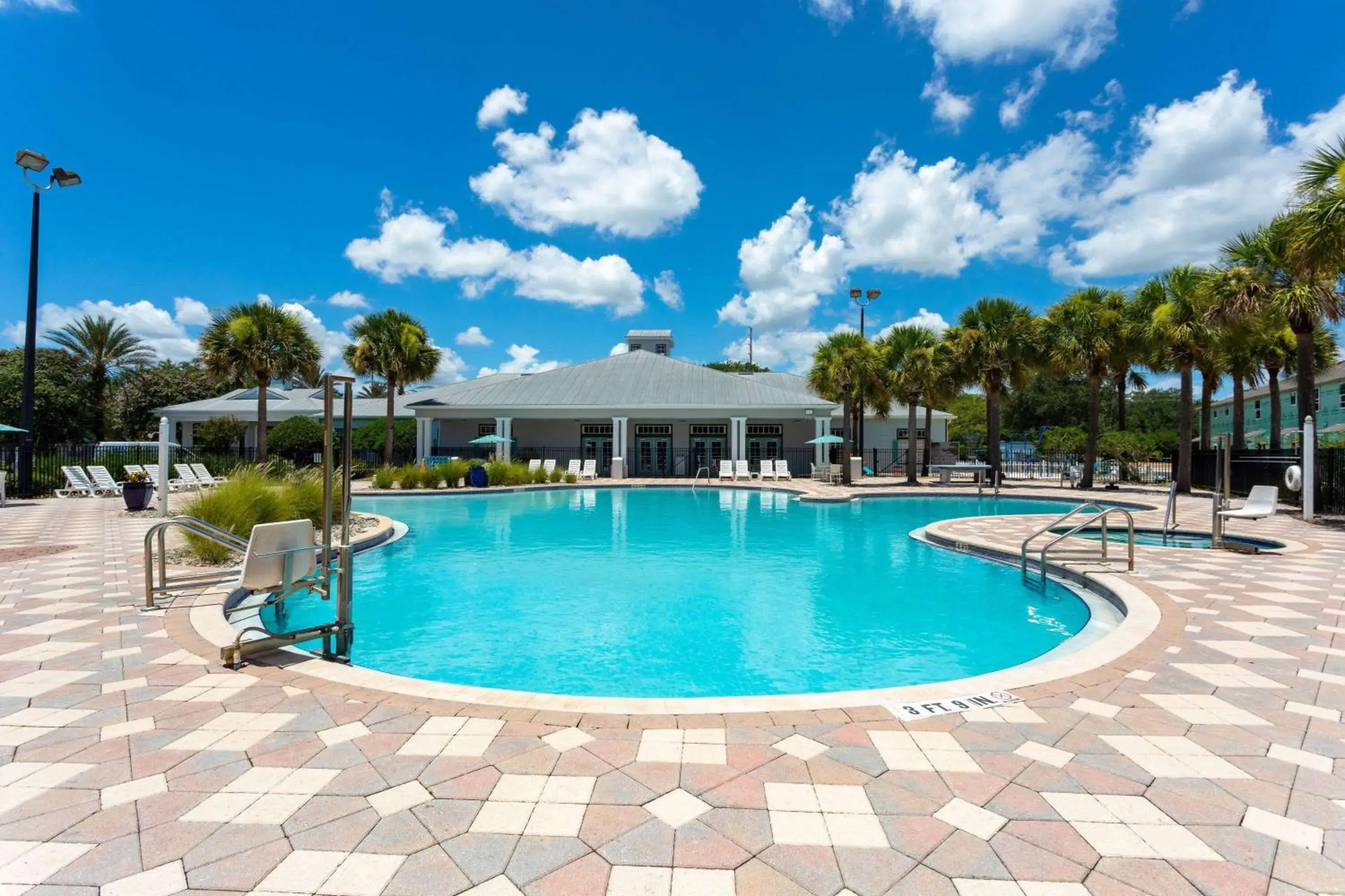 Pool view, Swimming Pool in Festiva Orlando Resort Celebration a Ramada by Wyndham