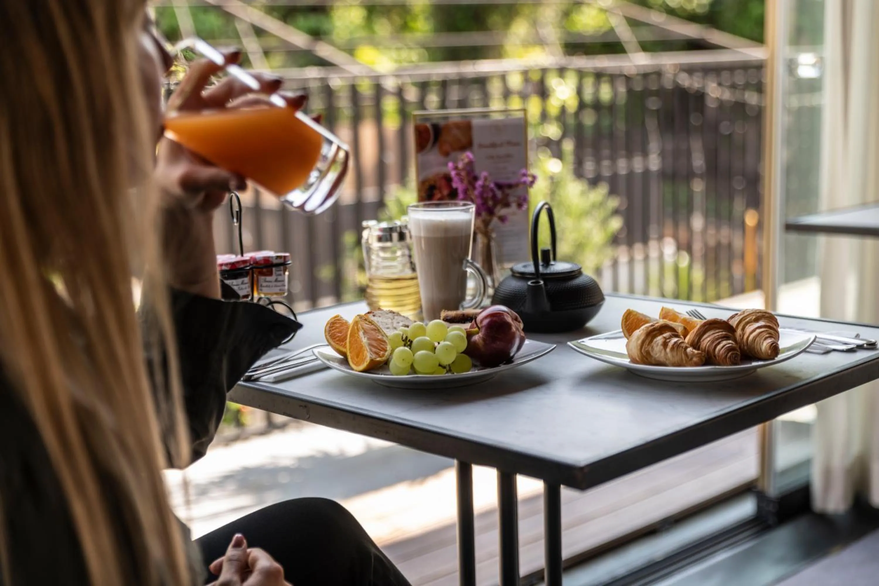 Breakfast in Horti 14 Borgo Trastevere Hotel