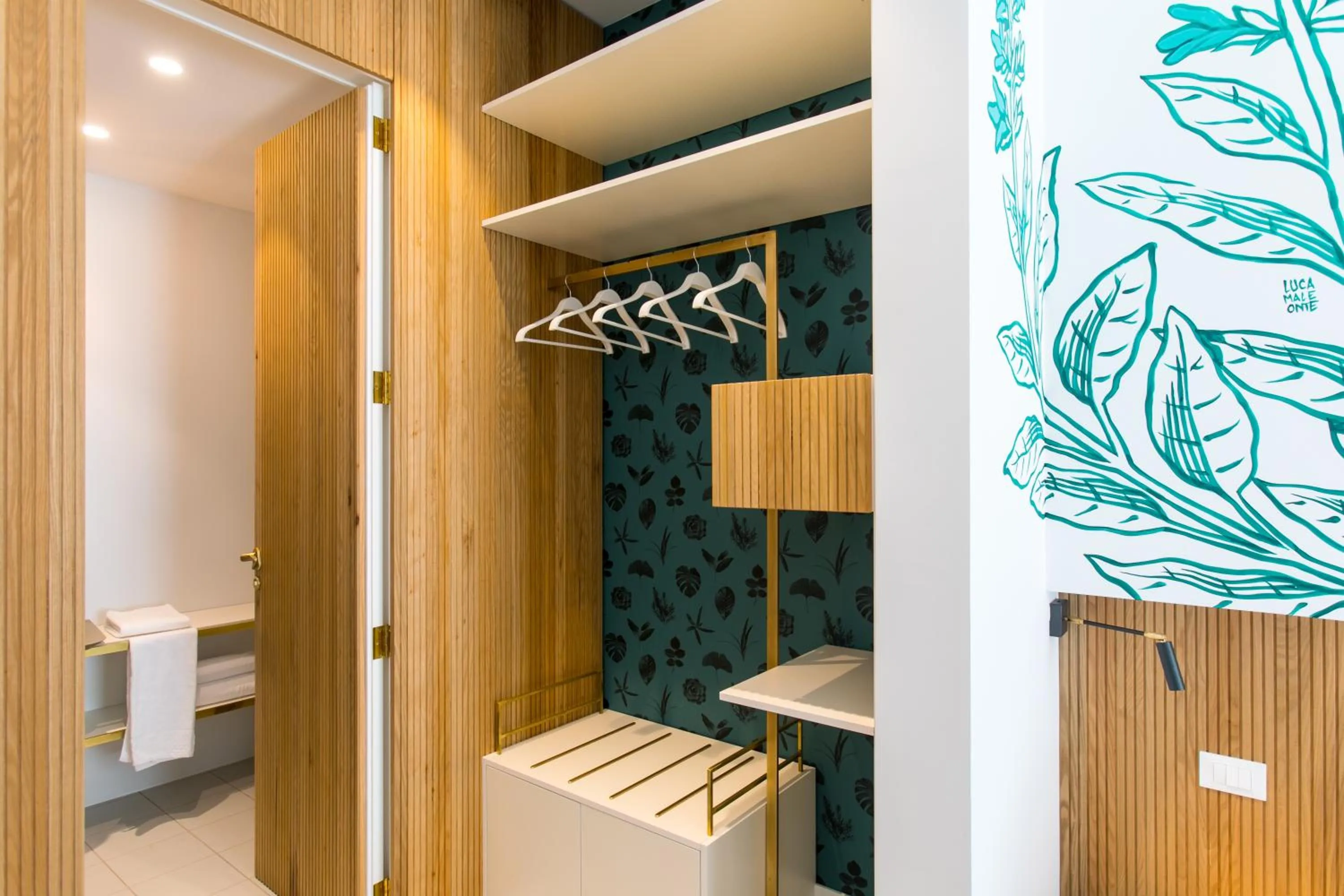 Bedroom in Horti 14 Borgo Trastevere Hotel