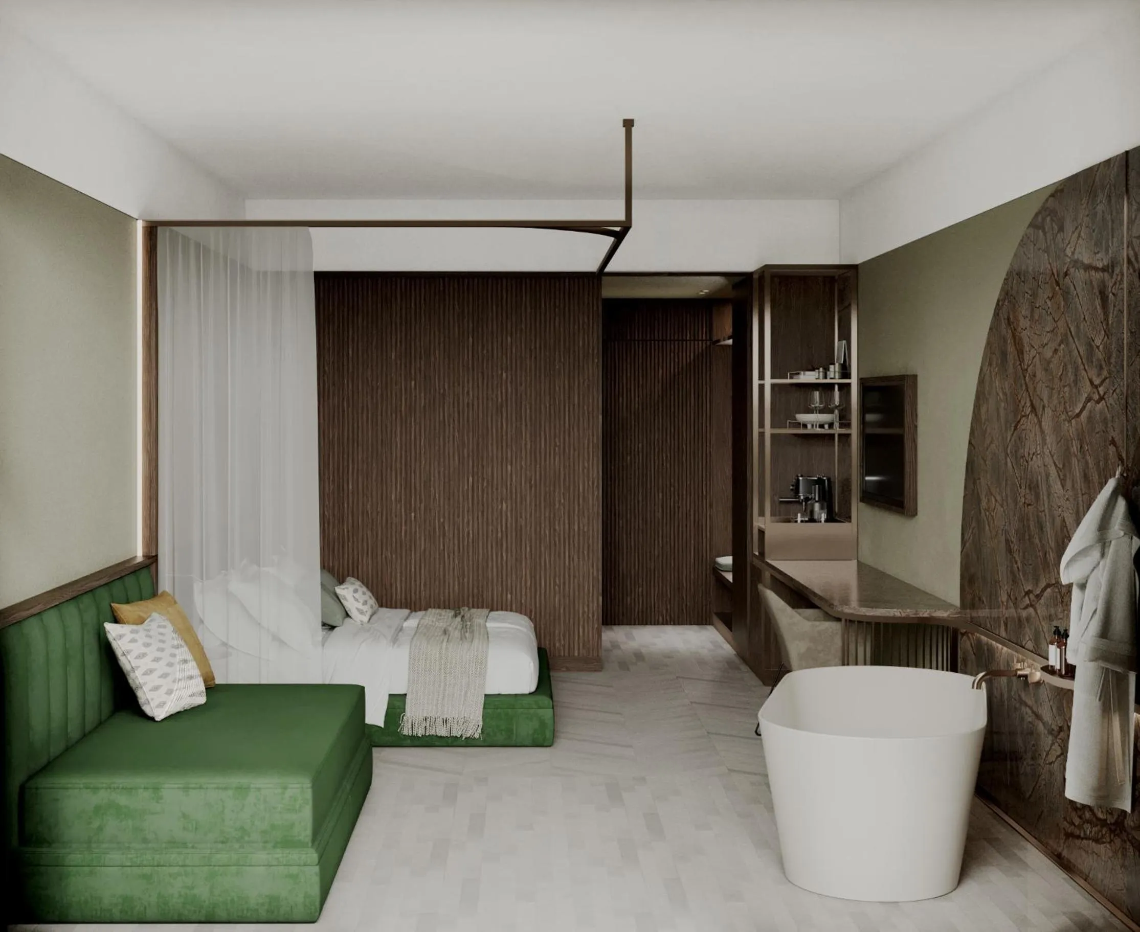 Bed in Horti 14 Borgo Trastevere Hotel