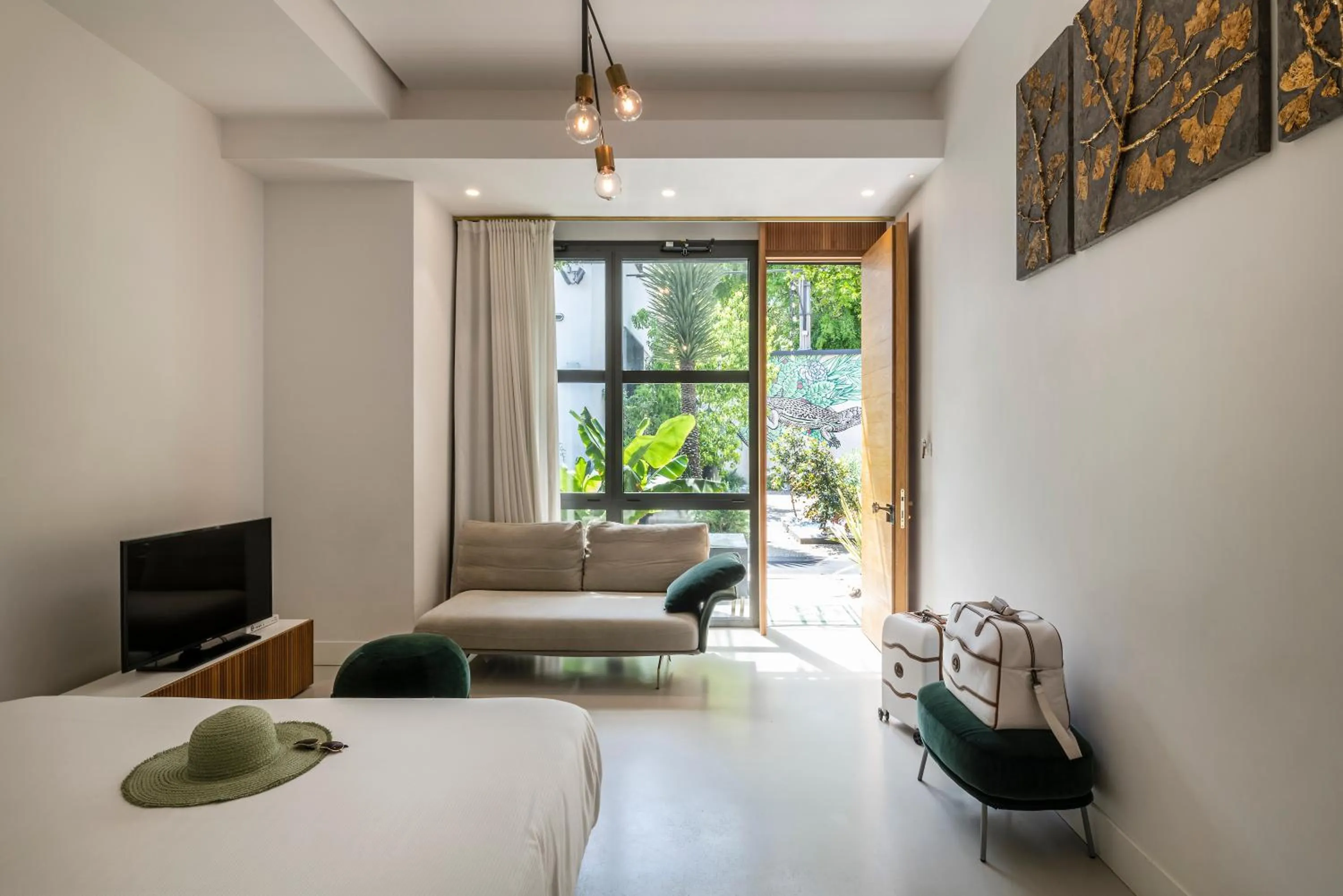 TV and multimedia, Bed in Horti 14 Borgo Trastevere Hotel