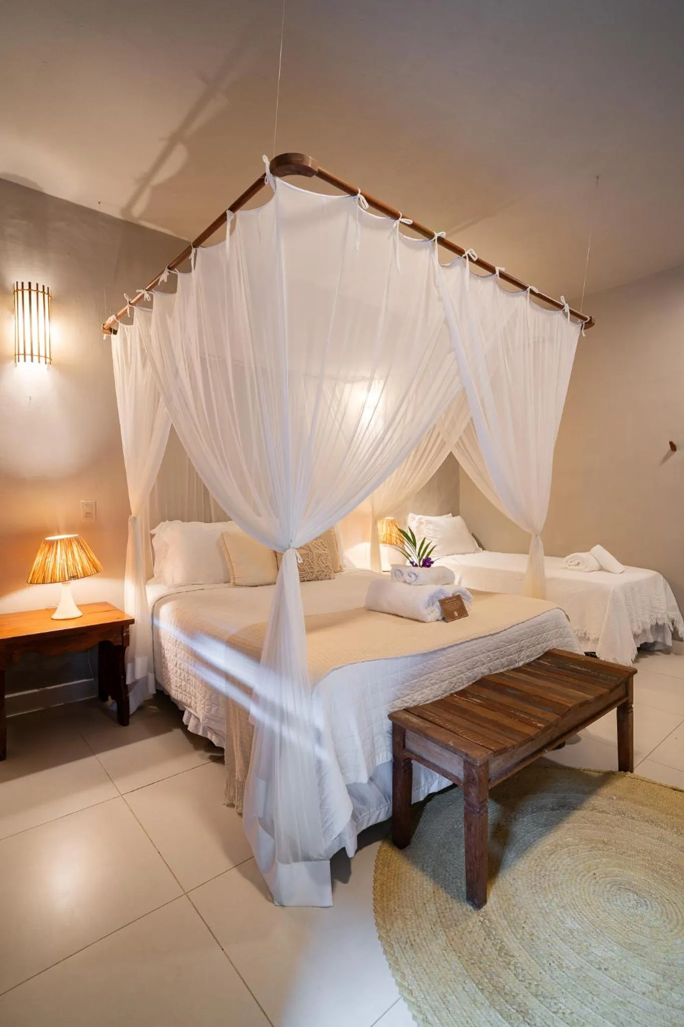 Bed in D'amo Hotel Boutique