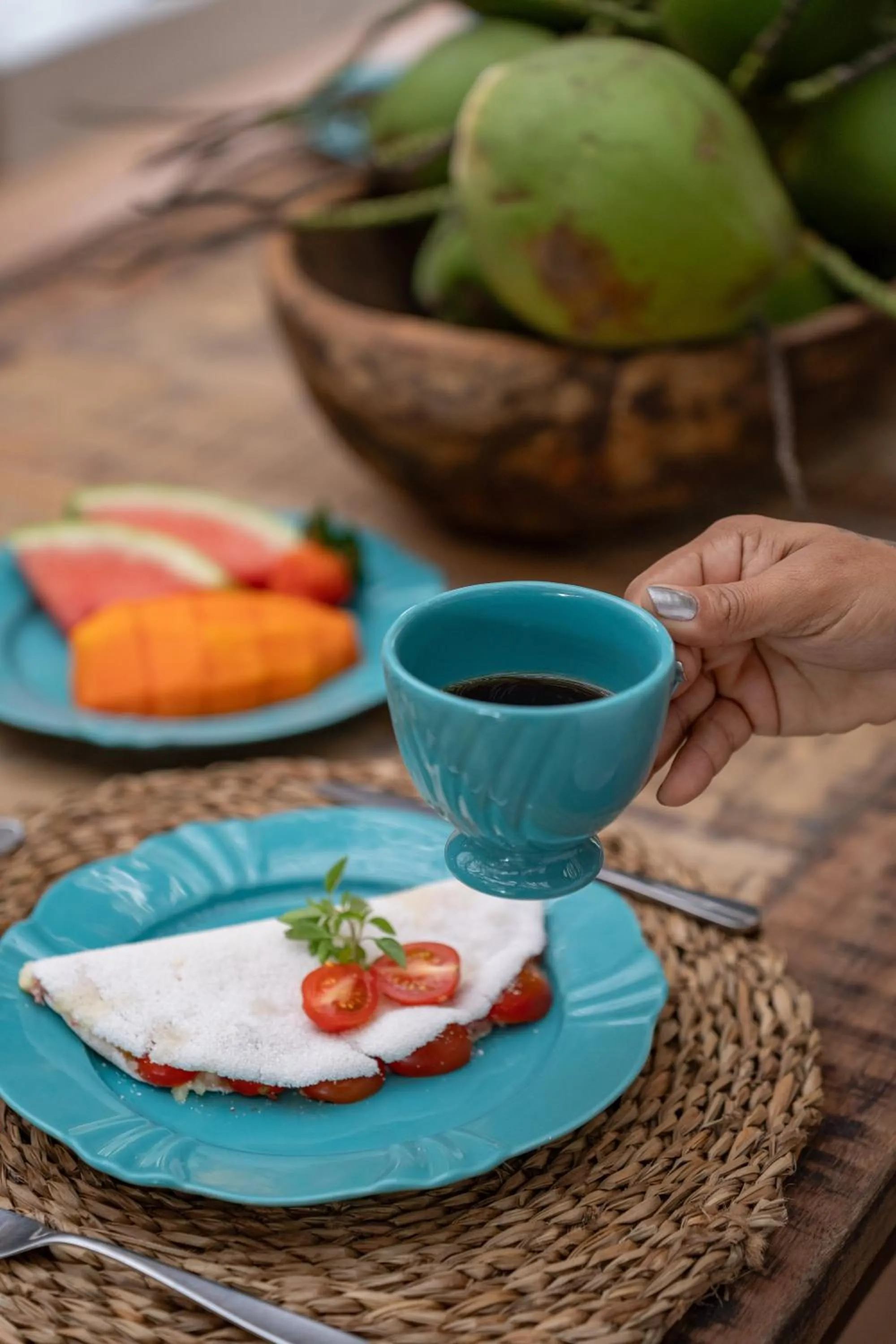 Breakfast in D'amo Hotel Boutique