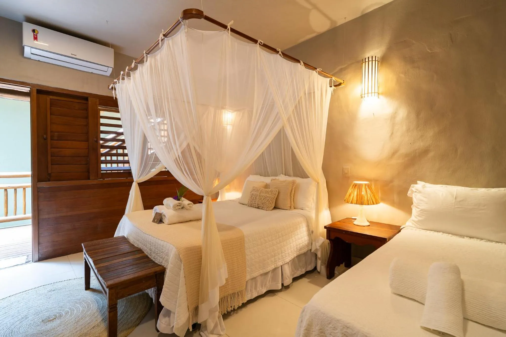Bed in D'amo Hotel Boutique