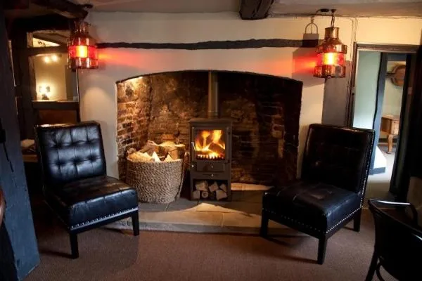 Lounge or bar in The Greenman Fownhope Hereford