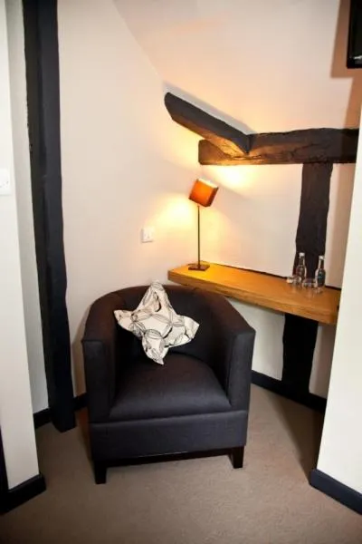 Seating area in The Greenman Fownhope Hereford