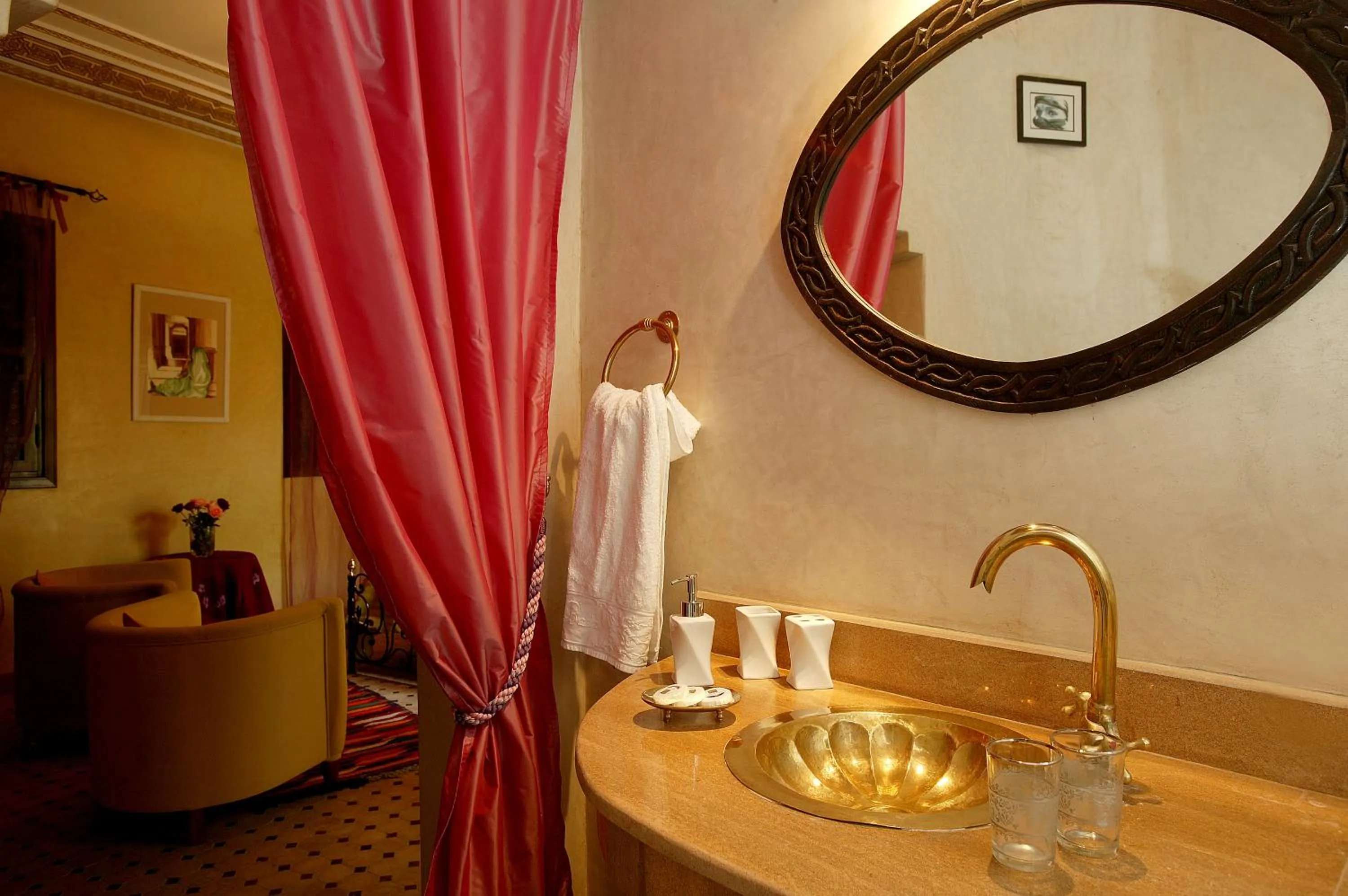 Bathroom in Riad Alida