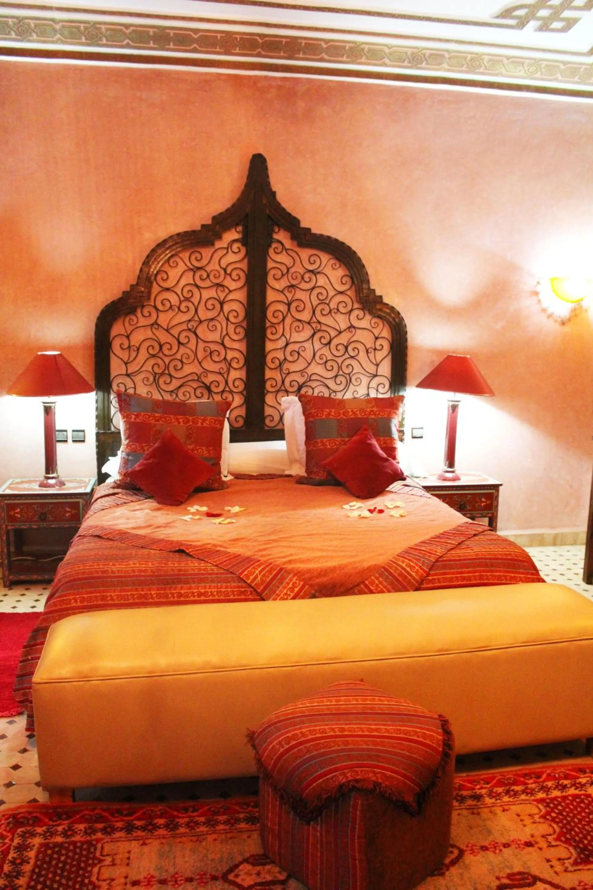 Bedroom, Bed in Riad Alida
