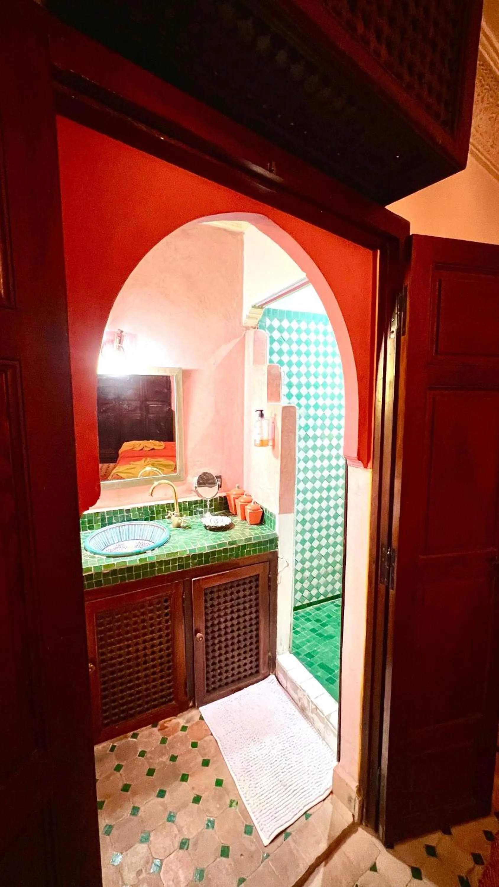 Bed in Riad Alida