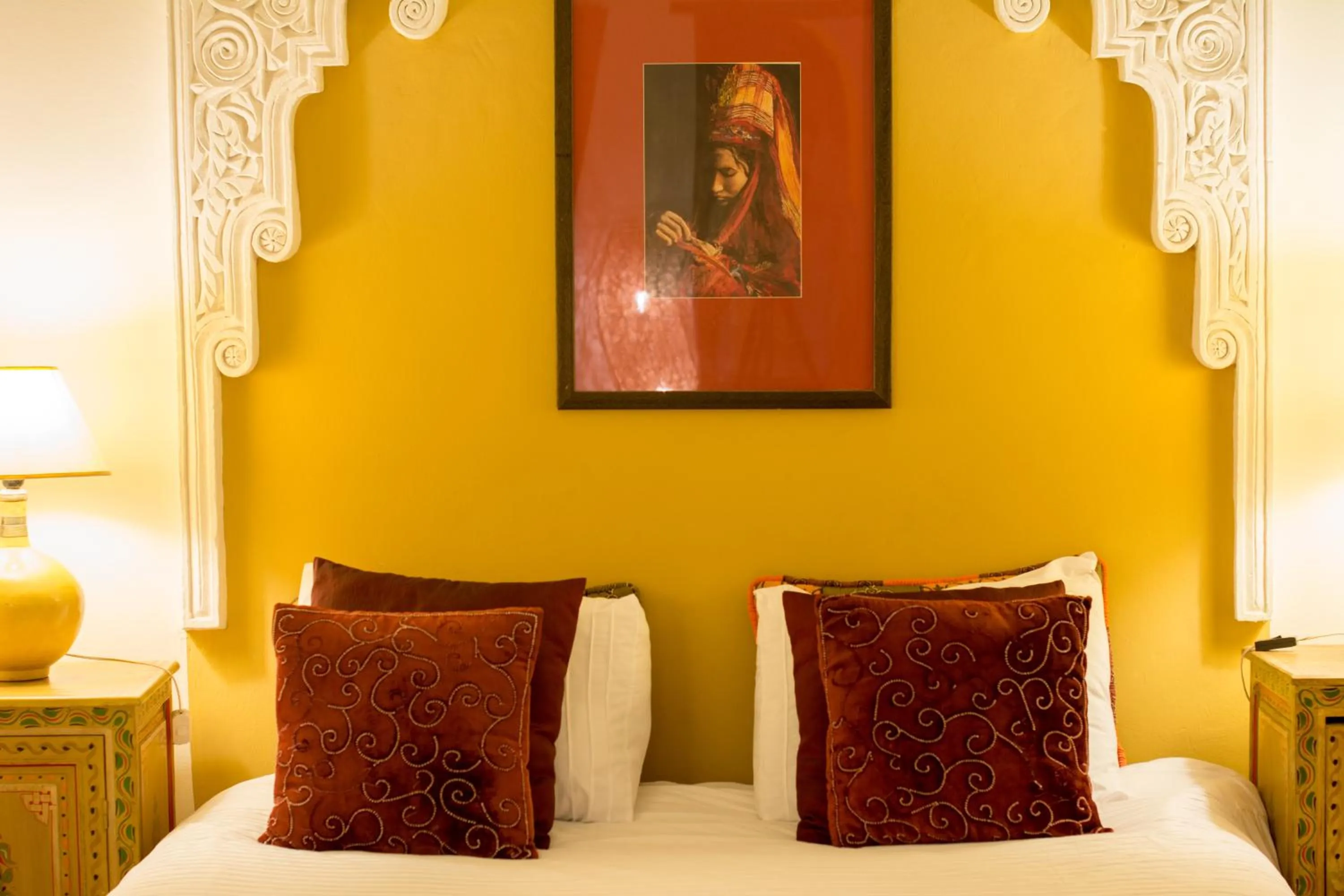 Bed in La Terrasse Des Oliviers