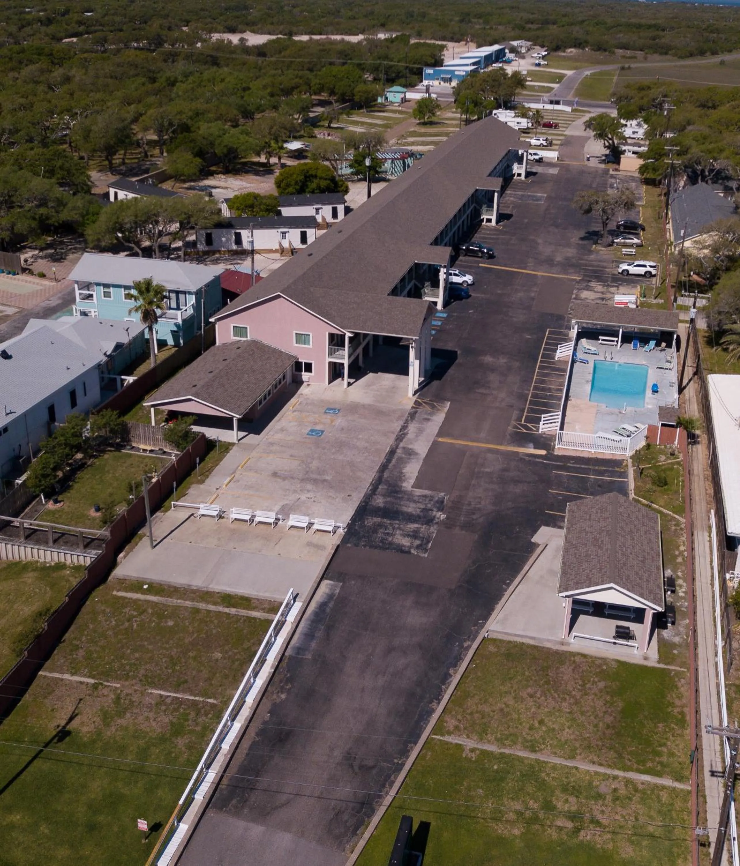 Property building in Quality Inn Rockport on Aransas Bay
