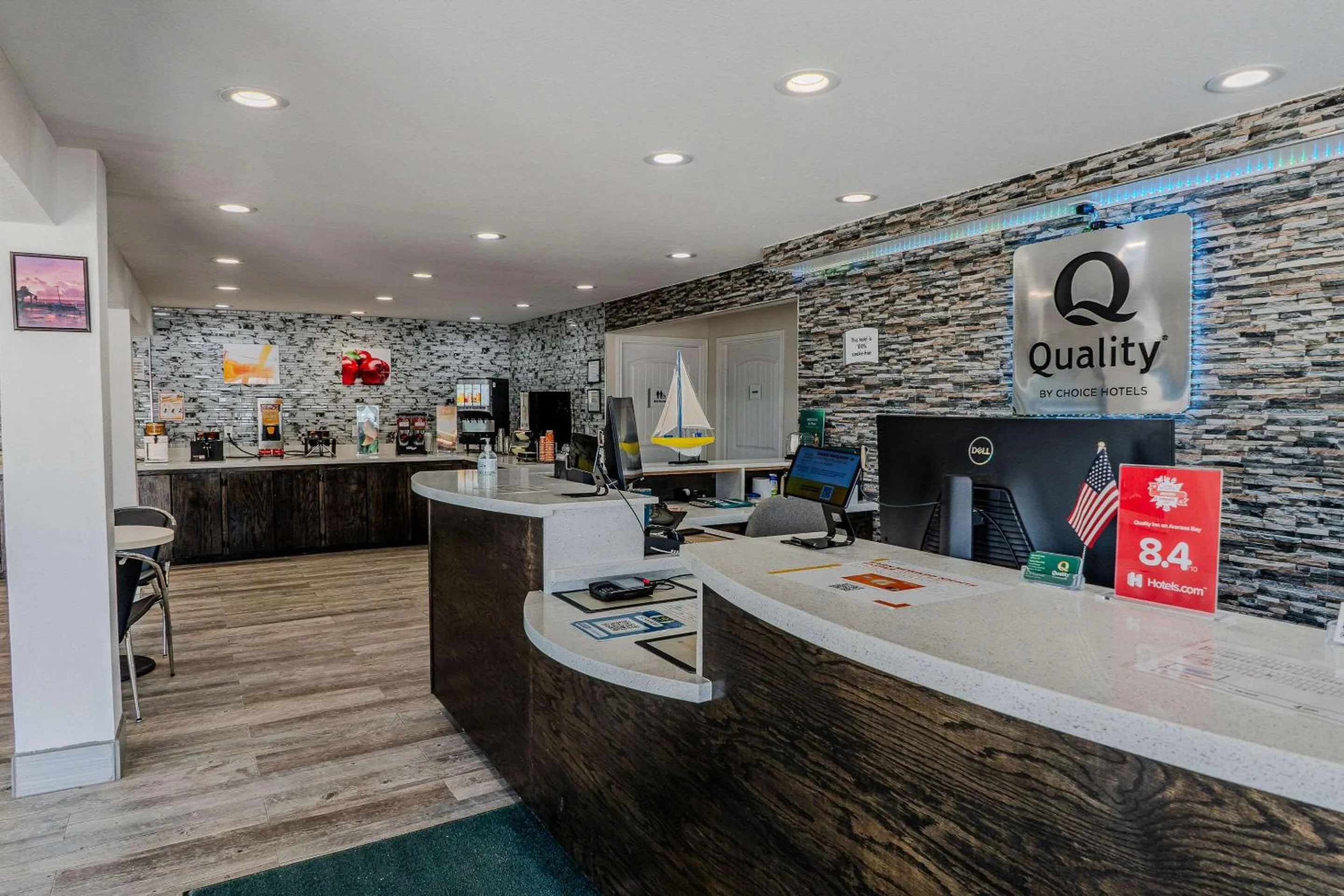 Lobby or reception in Quality Inn Rockport on Aransas Bay