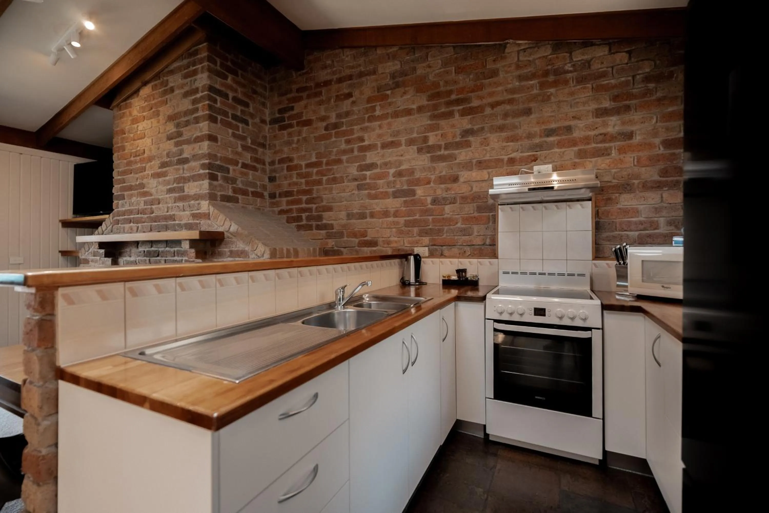 kitchen in Beacon Point Ocean View Villas