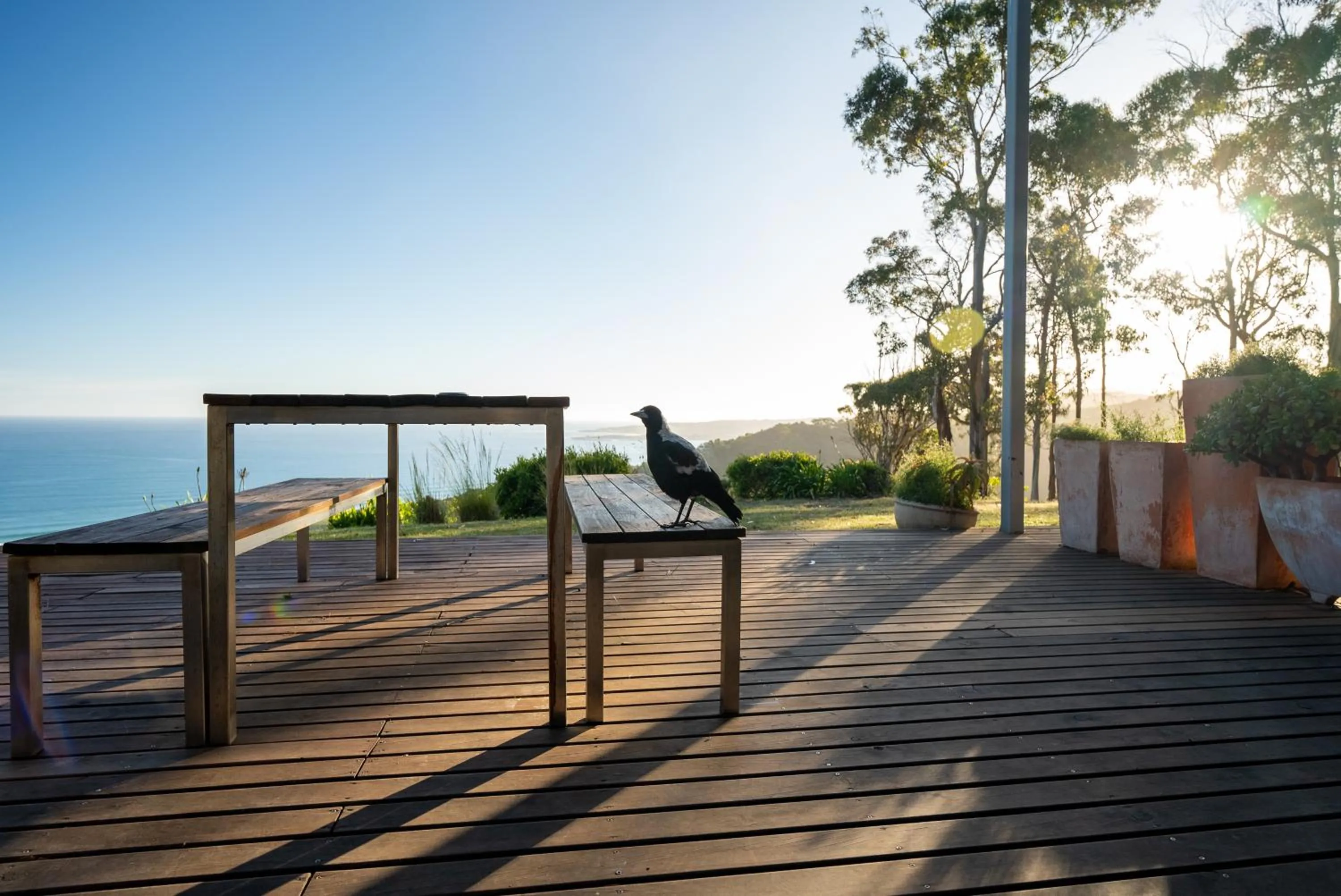 Patio in Beacon Point Ocean View Villas
