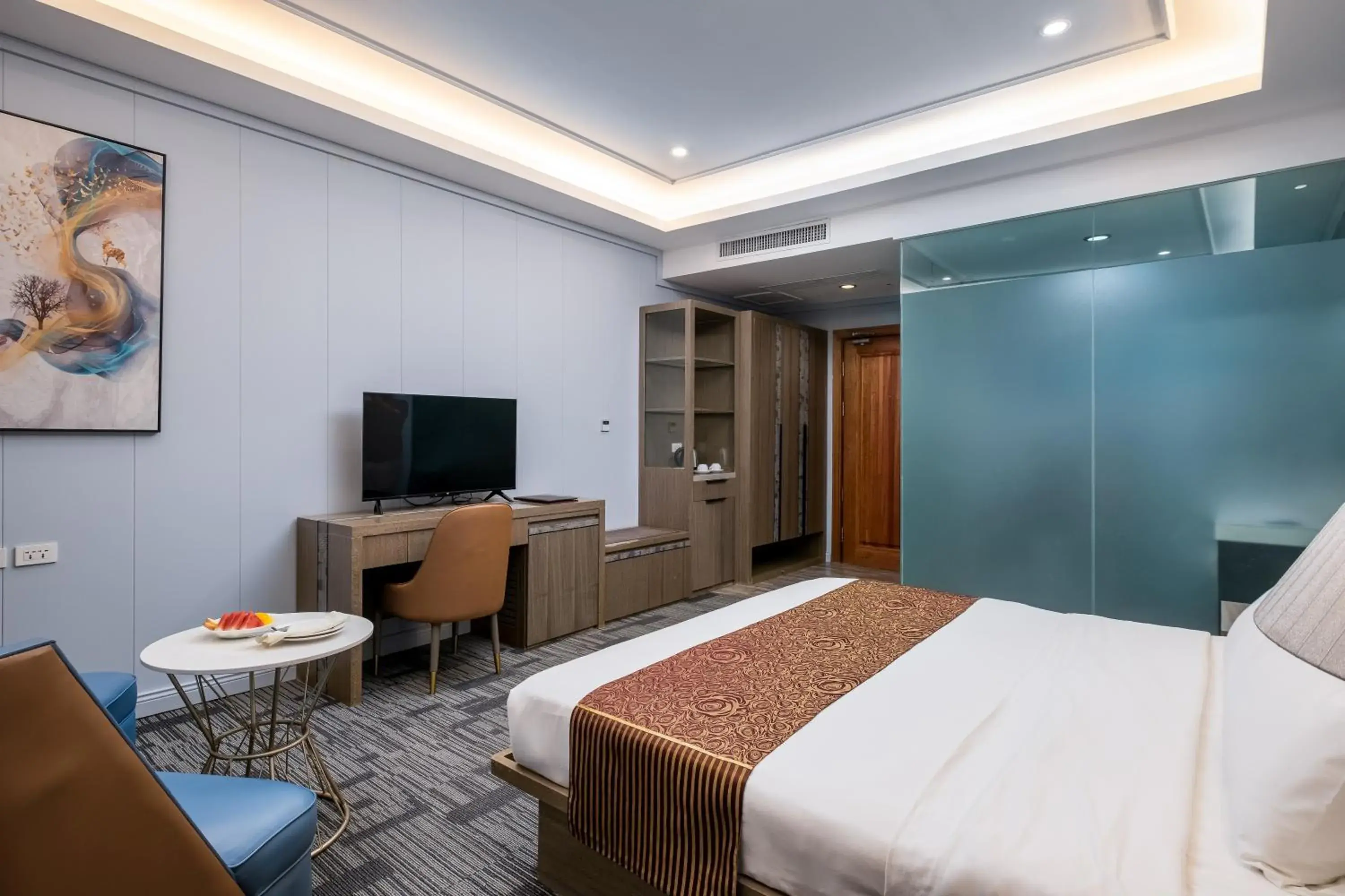 Bedroom, Bed in Sunlight Hotel Puerto Princesa Bedroom, Bed in Sunlight Hotel Puerto Princesa