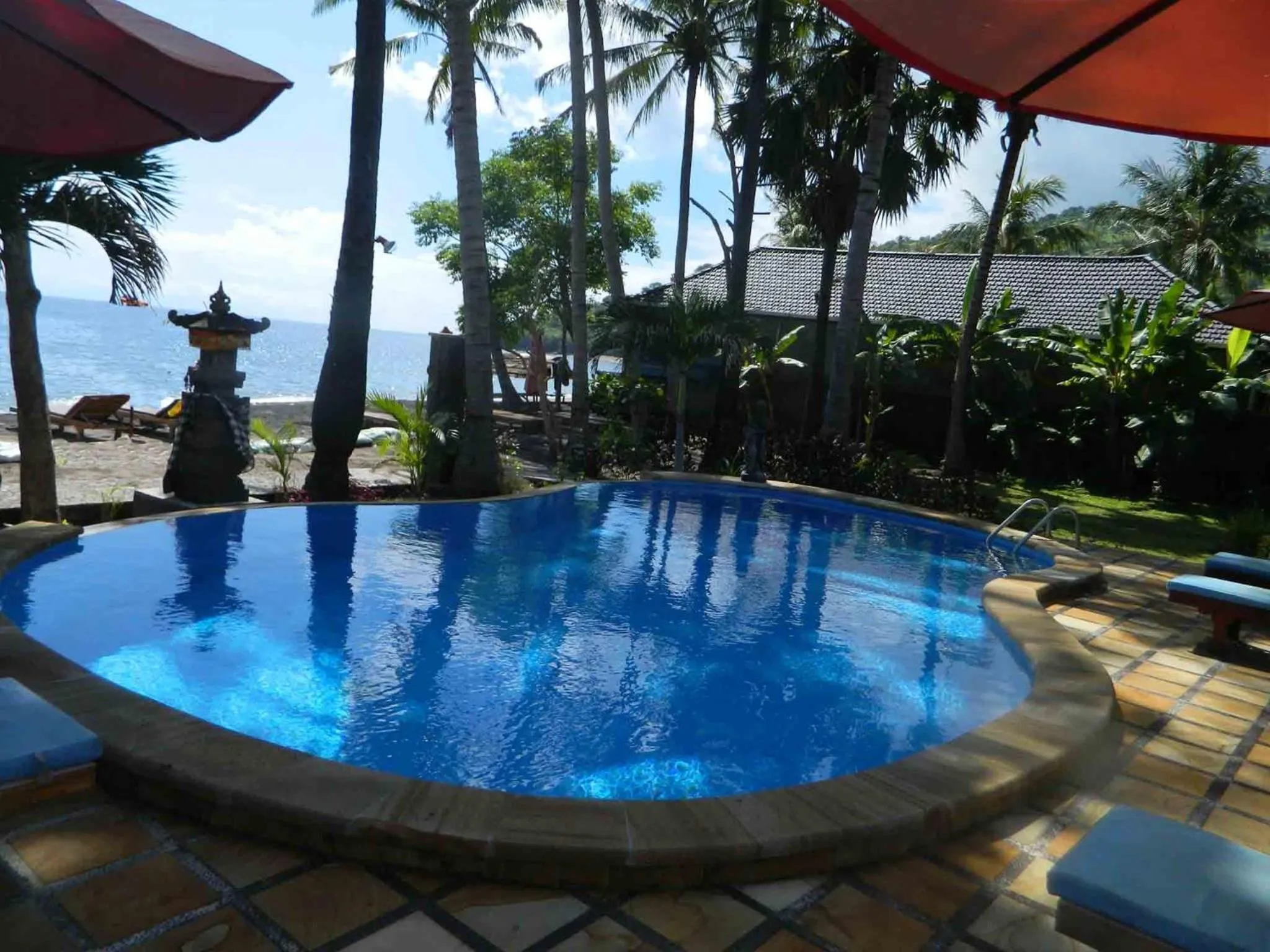 Swimming pool in Bali Bhuana Beach Cottages