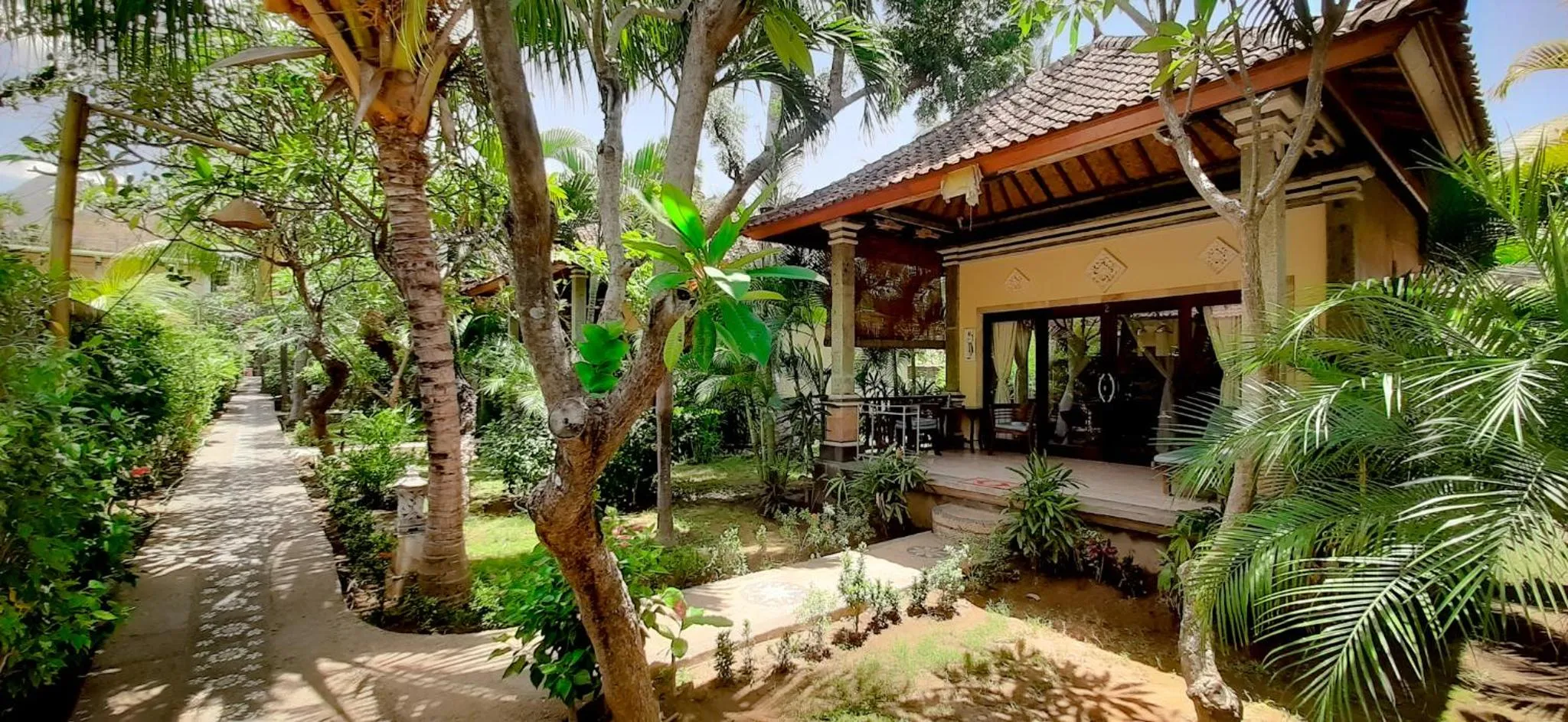 Garden in Bali Bhuana Beach Cottages