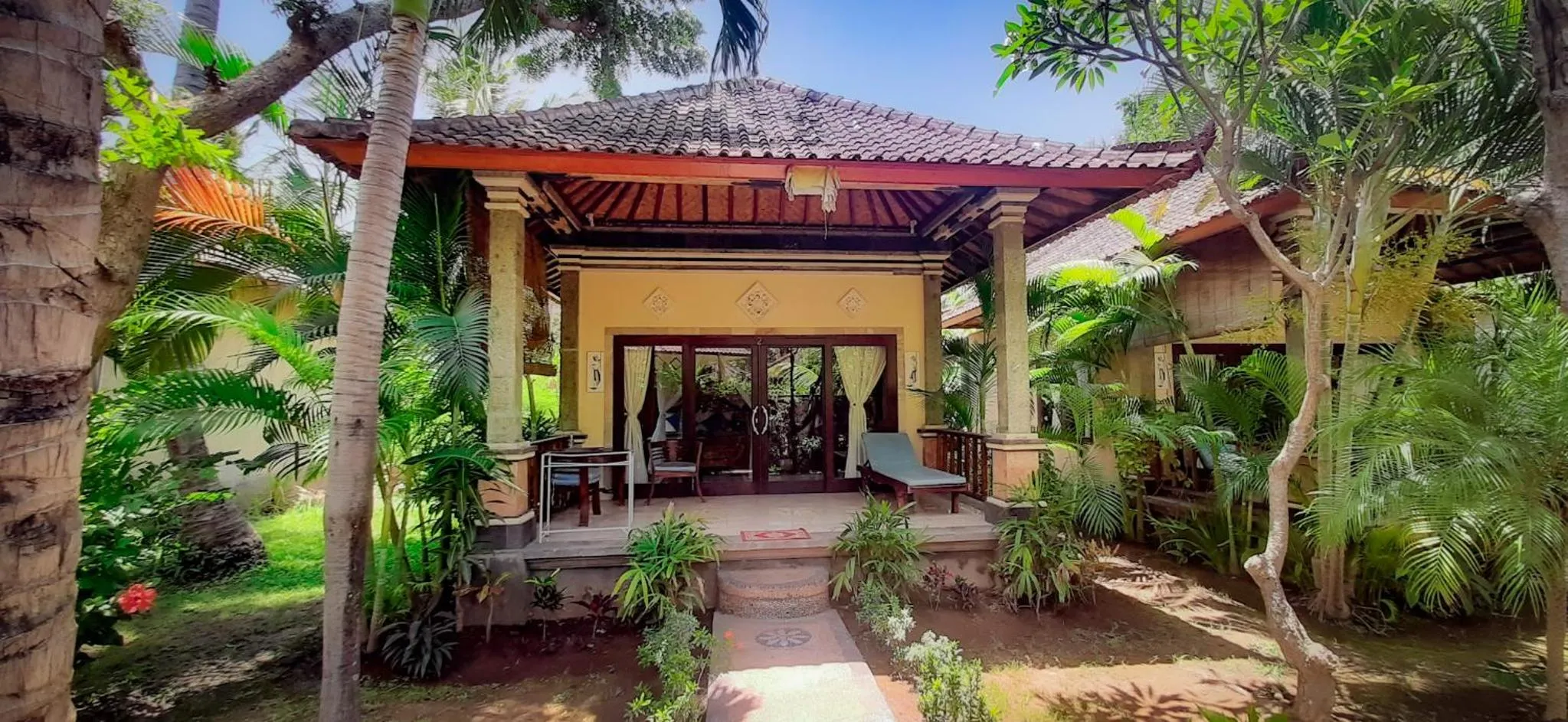 Garden in Bali Bhuana Beach Cottages