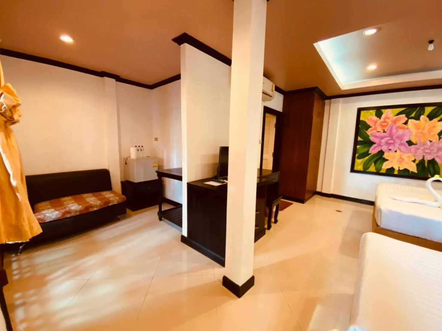 Seating area in Delight Resort