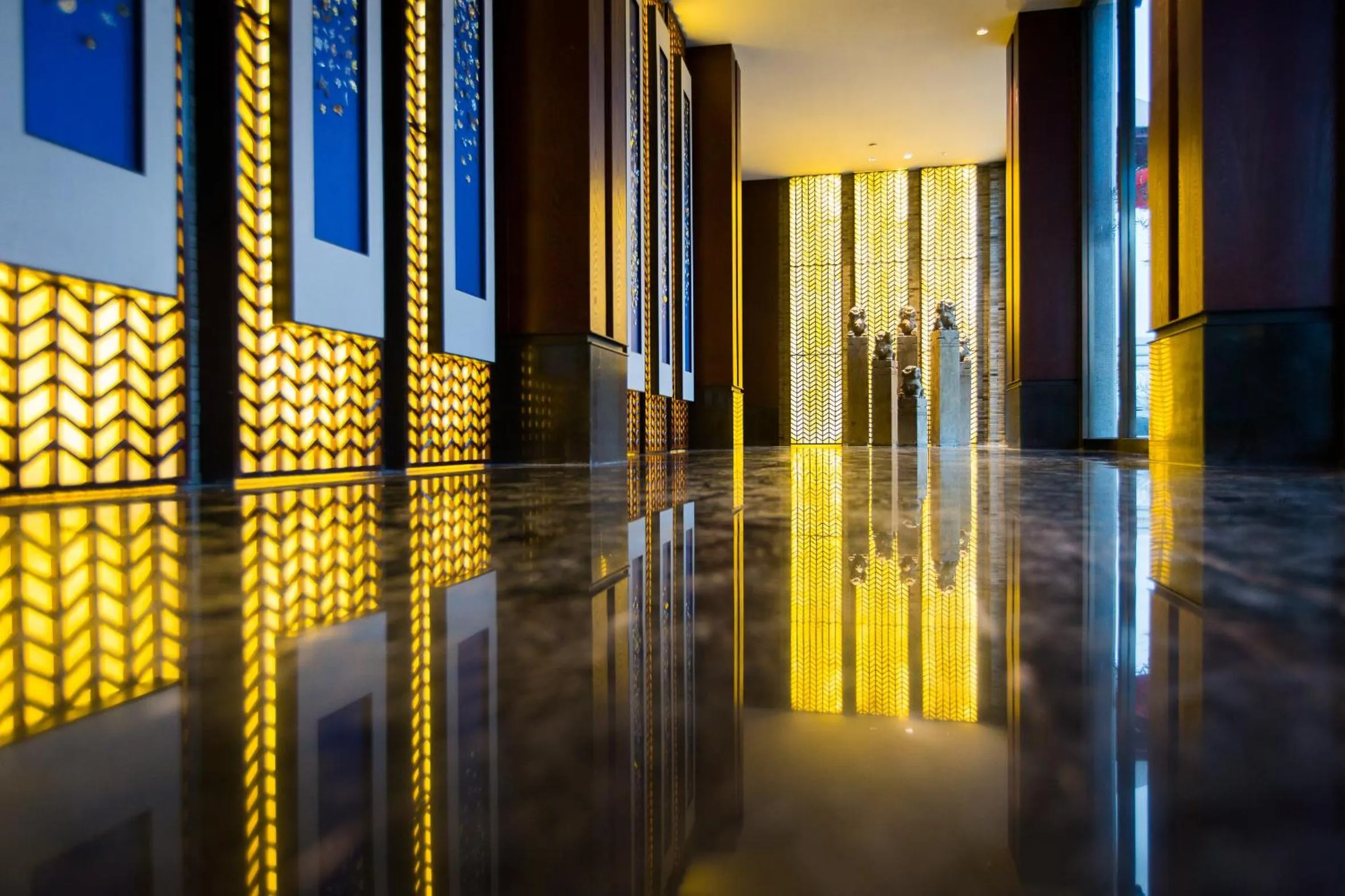 Decorative detail in Yiwu Kasion Purey Hotel