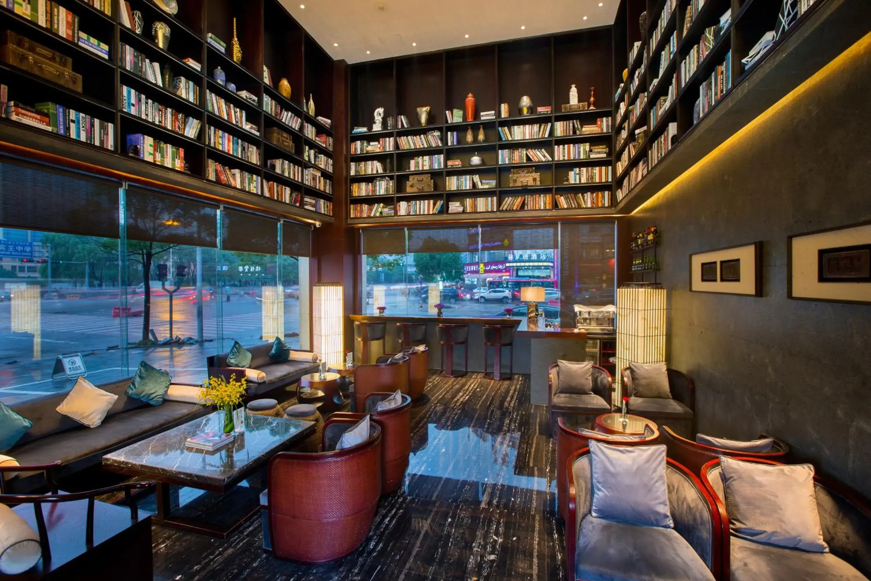 Lounge or bar in Yiwu Kasion Purey Hotel Lounge or bar in Yiwu Kasion Purey Hotel