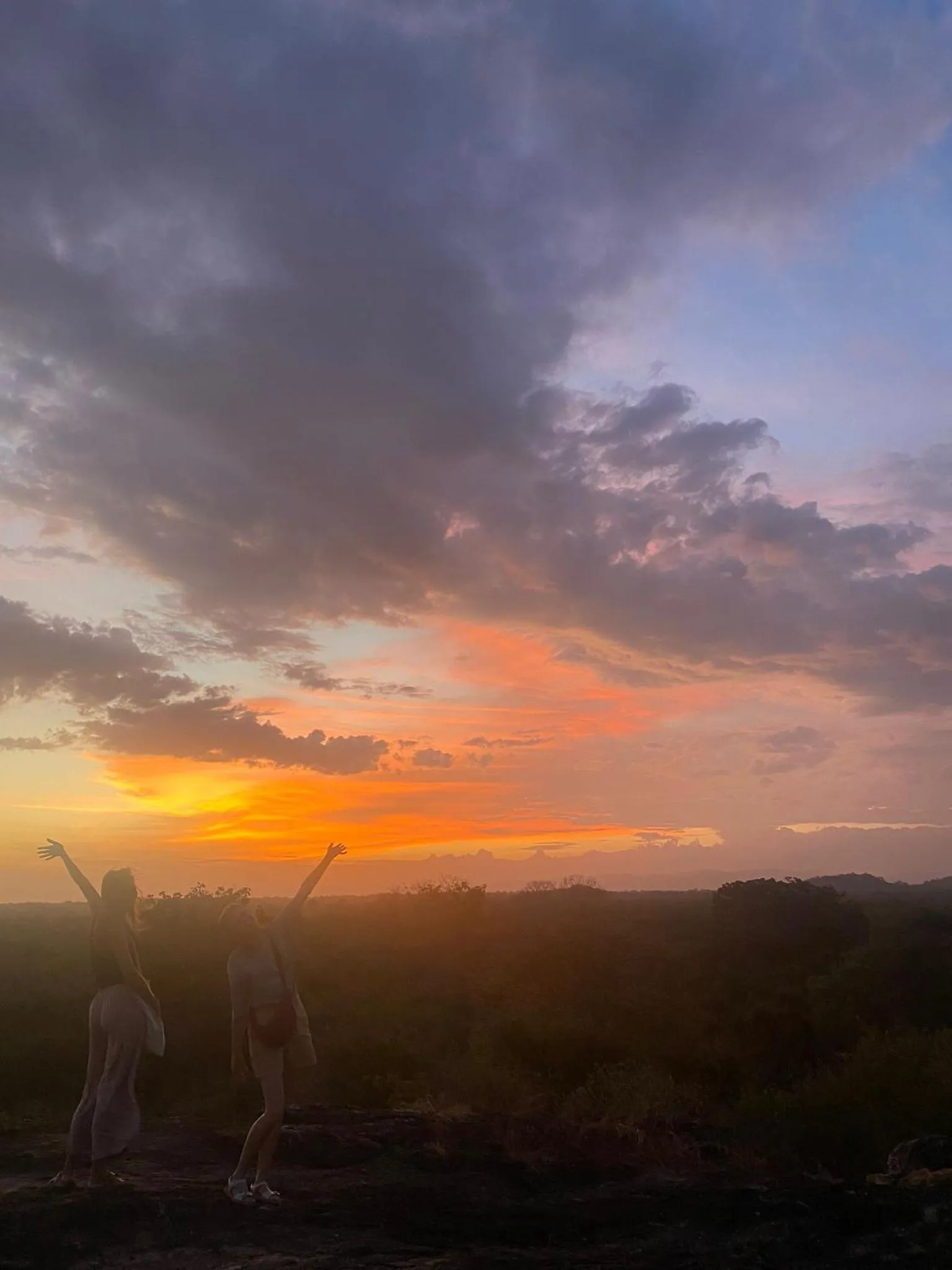 Sunset in Mahoora Udawalawe - by Eco Team