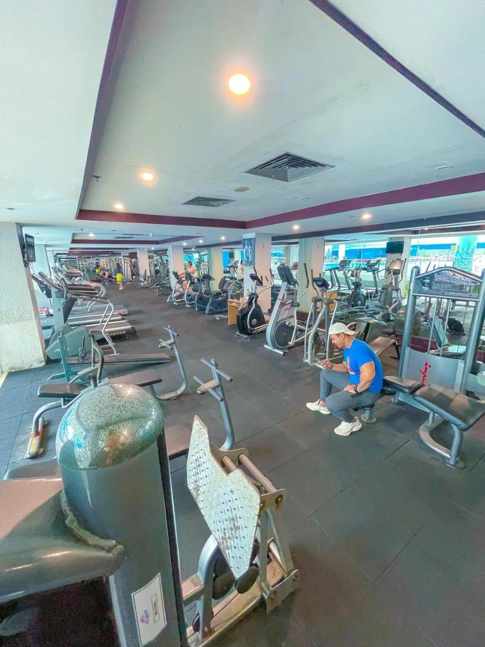 Fitness centre/facilities in Pacific Palace Hotel