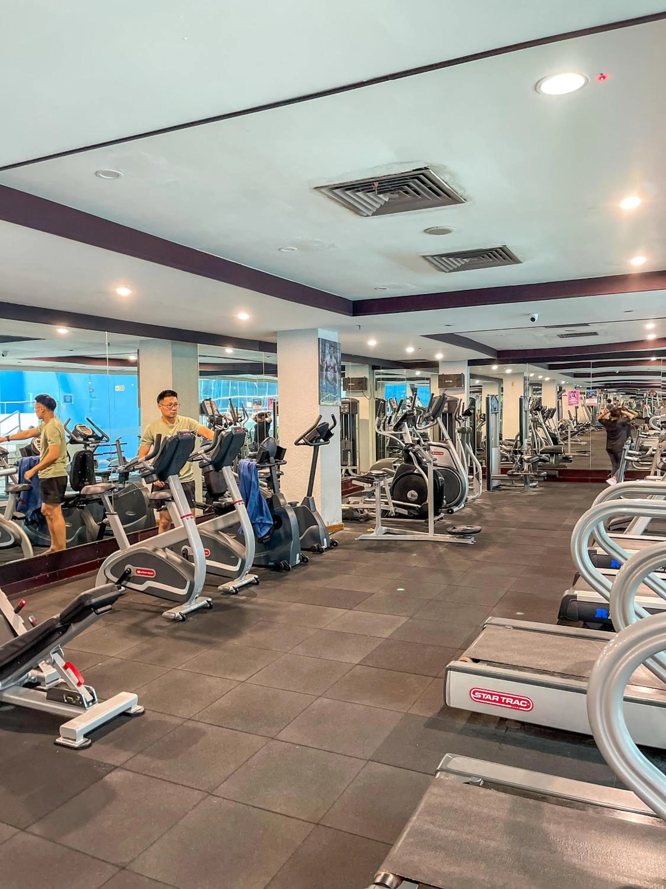 Fitness centre/facilities in Pacific Palace Hotel