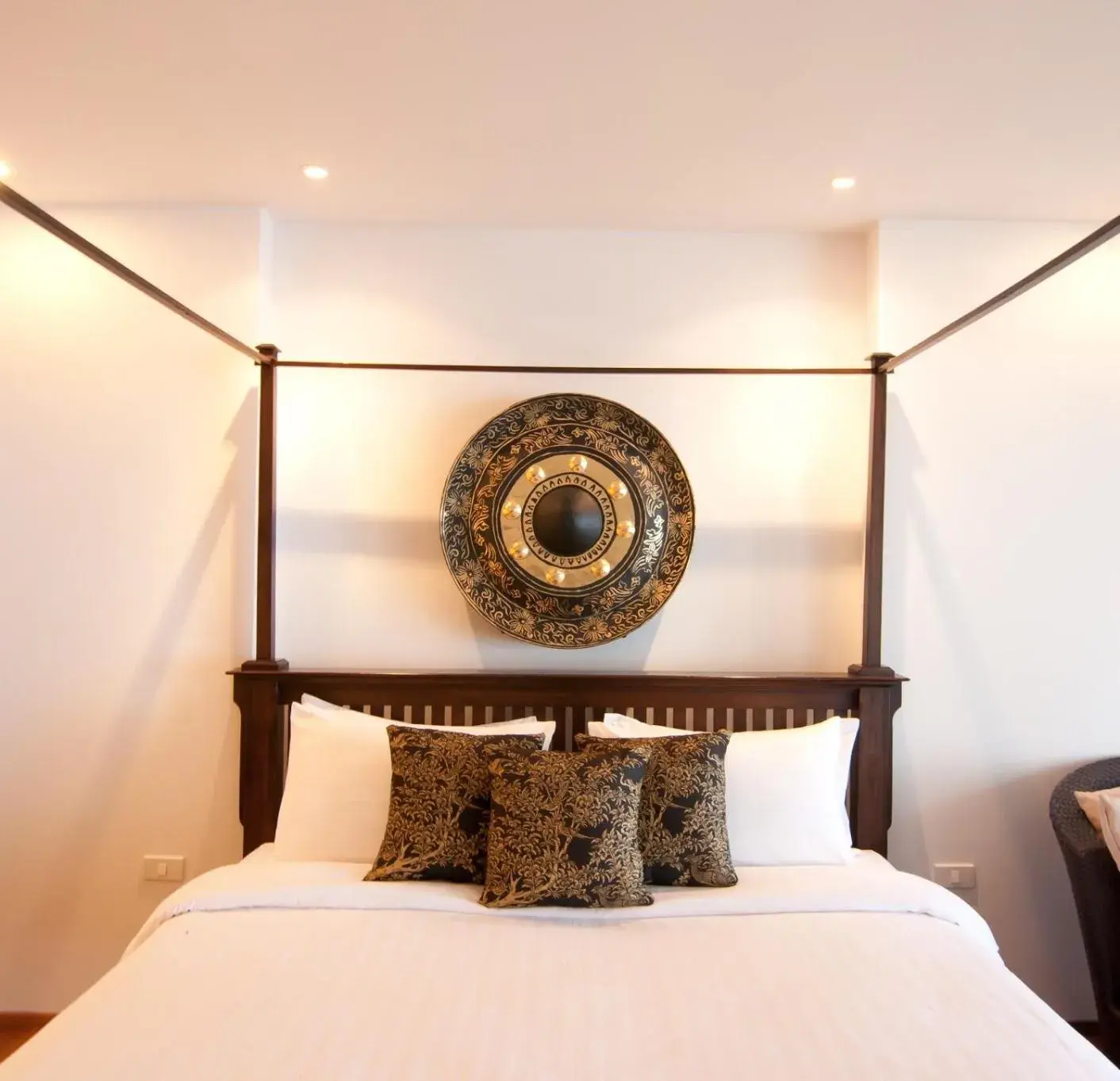 Bed in Plub Pla Koh Mak Retreat Bed in Plub Pla Koh Mak Retreat