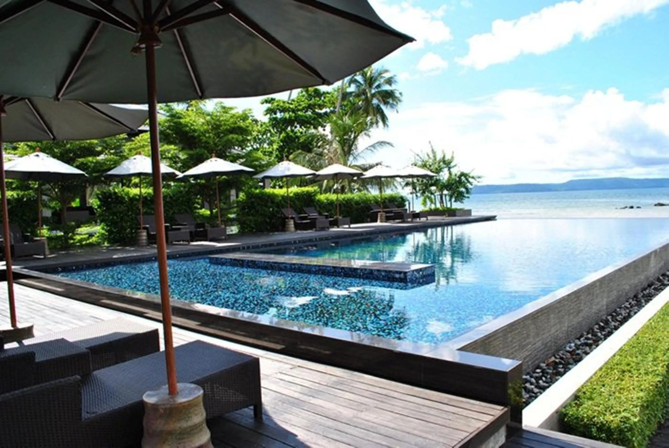 Swimming pool in Plub Pla Koh Mak Retreat