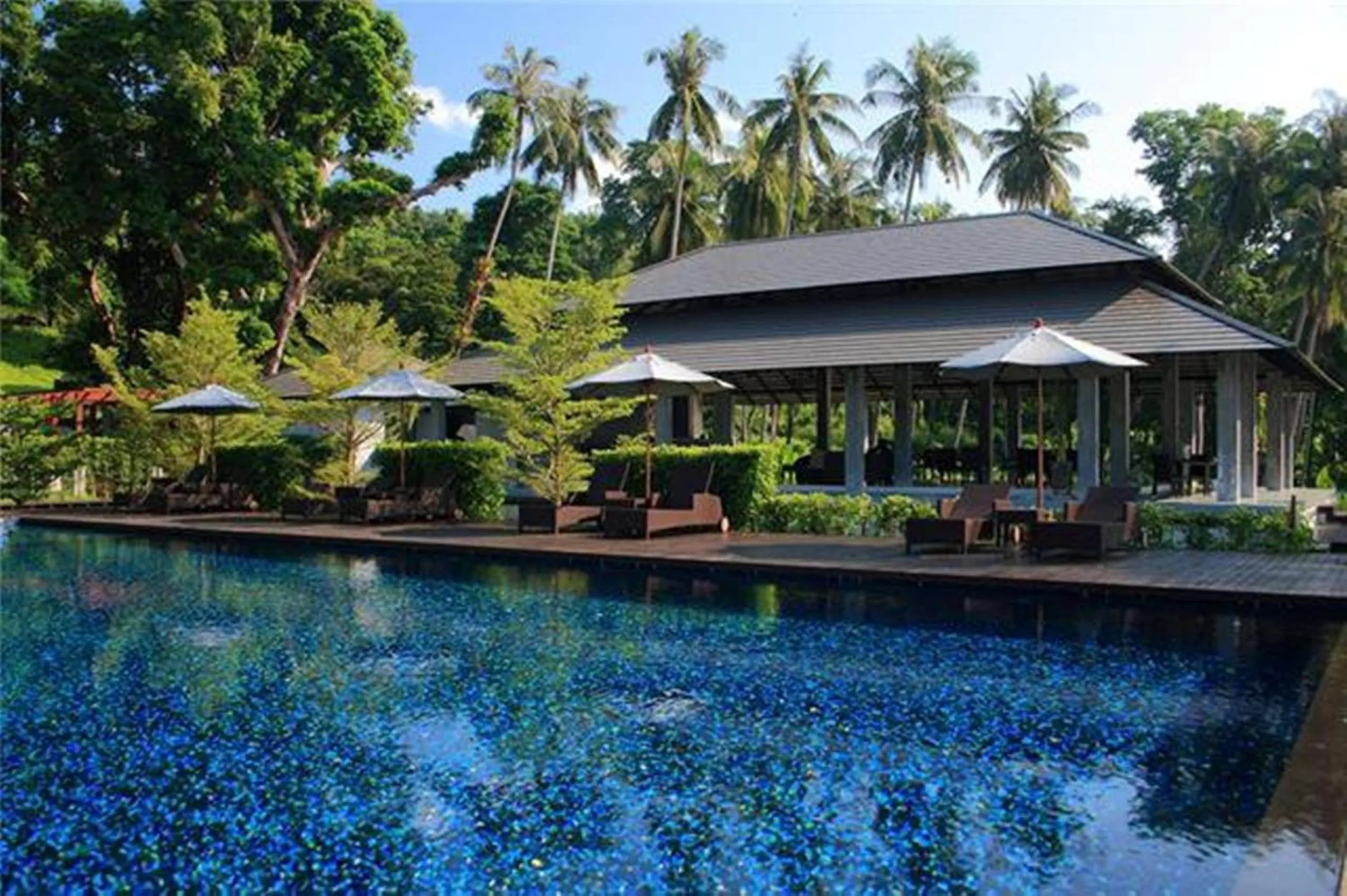 Swimming pool in Plub Pla Koh Mak Retreat