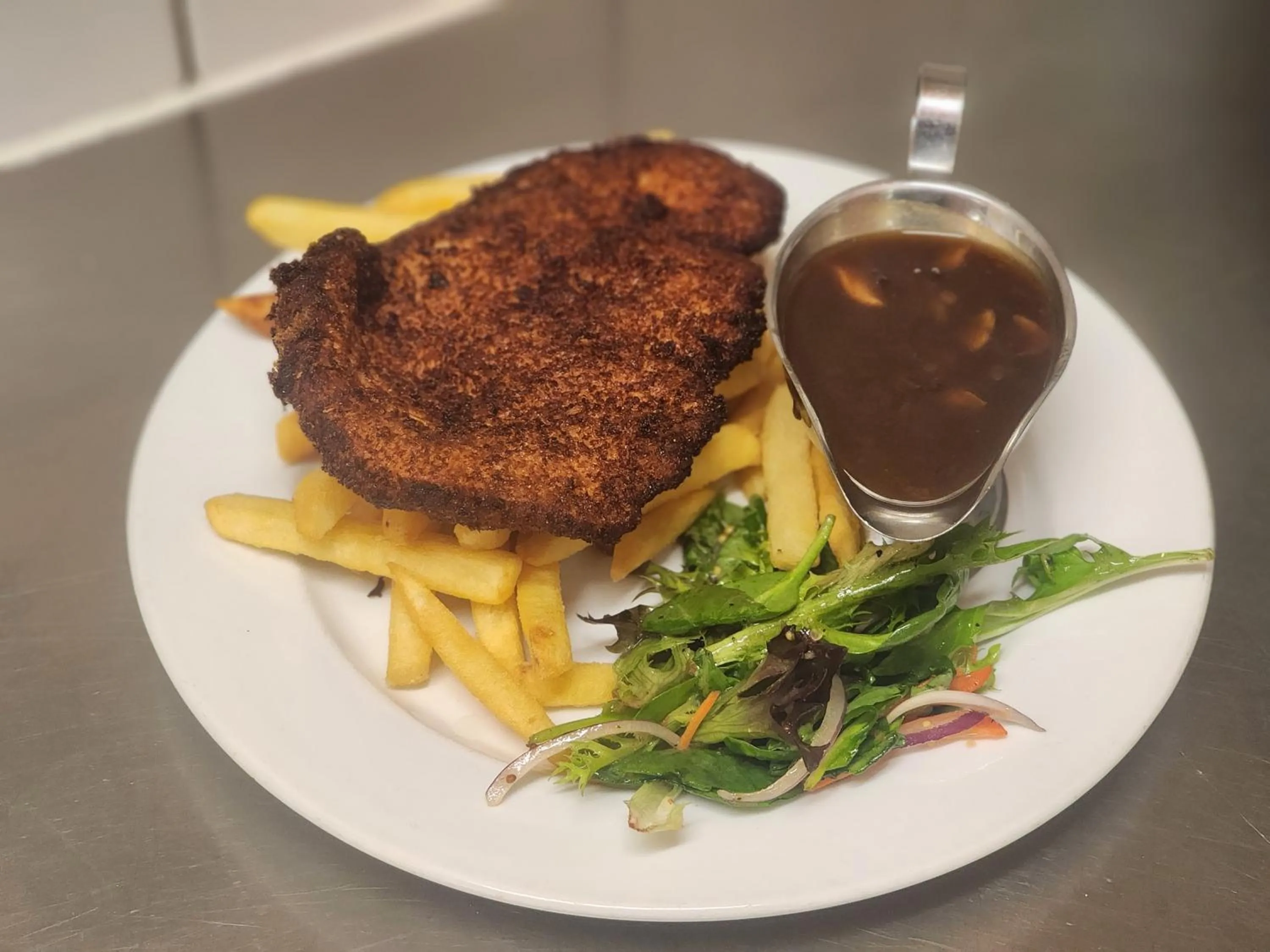 Food close-up in Central Hotel Hobart
