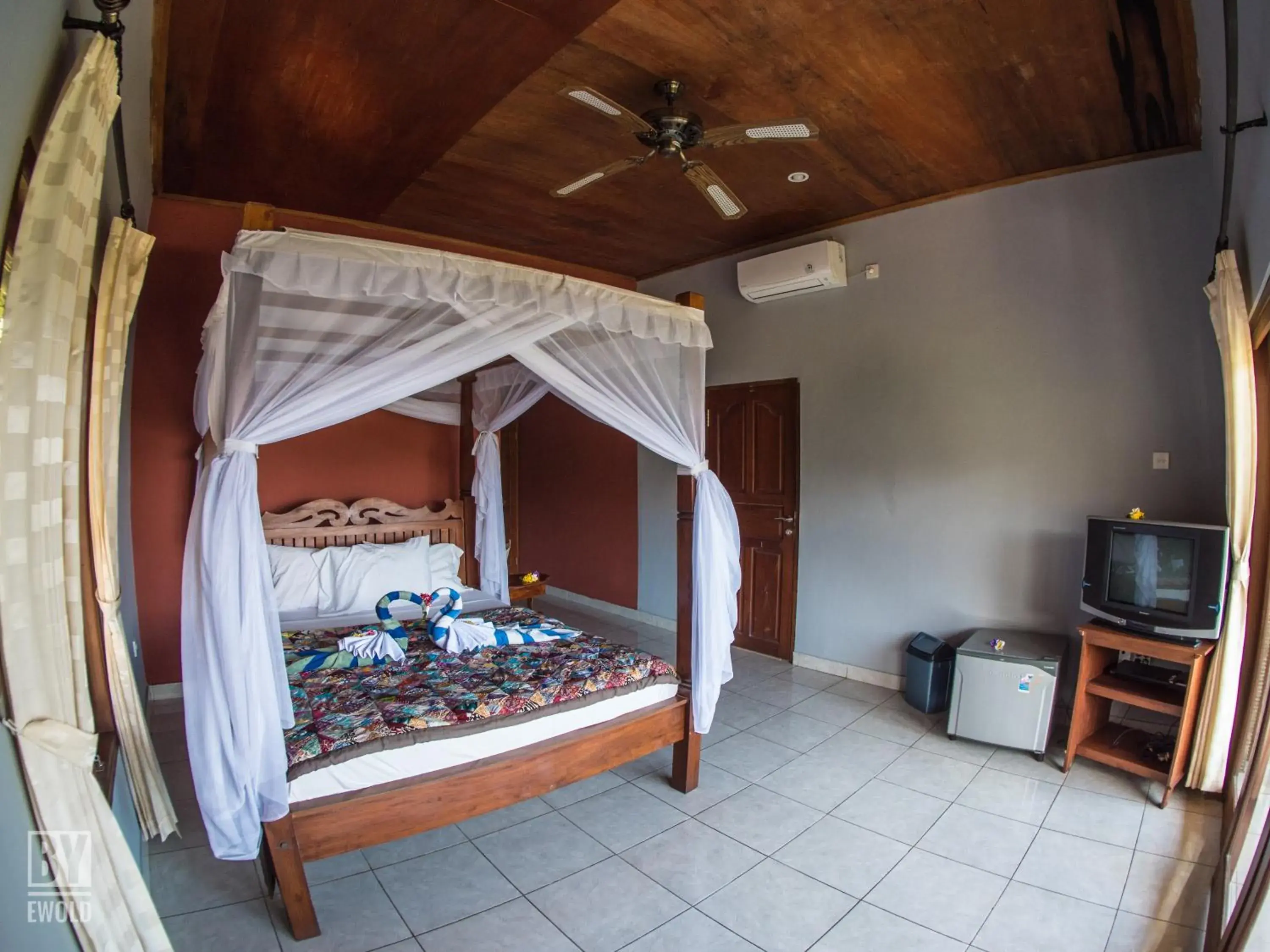 Bed in Anugerah Villas Bed in Anugerah Villas