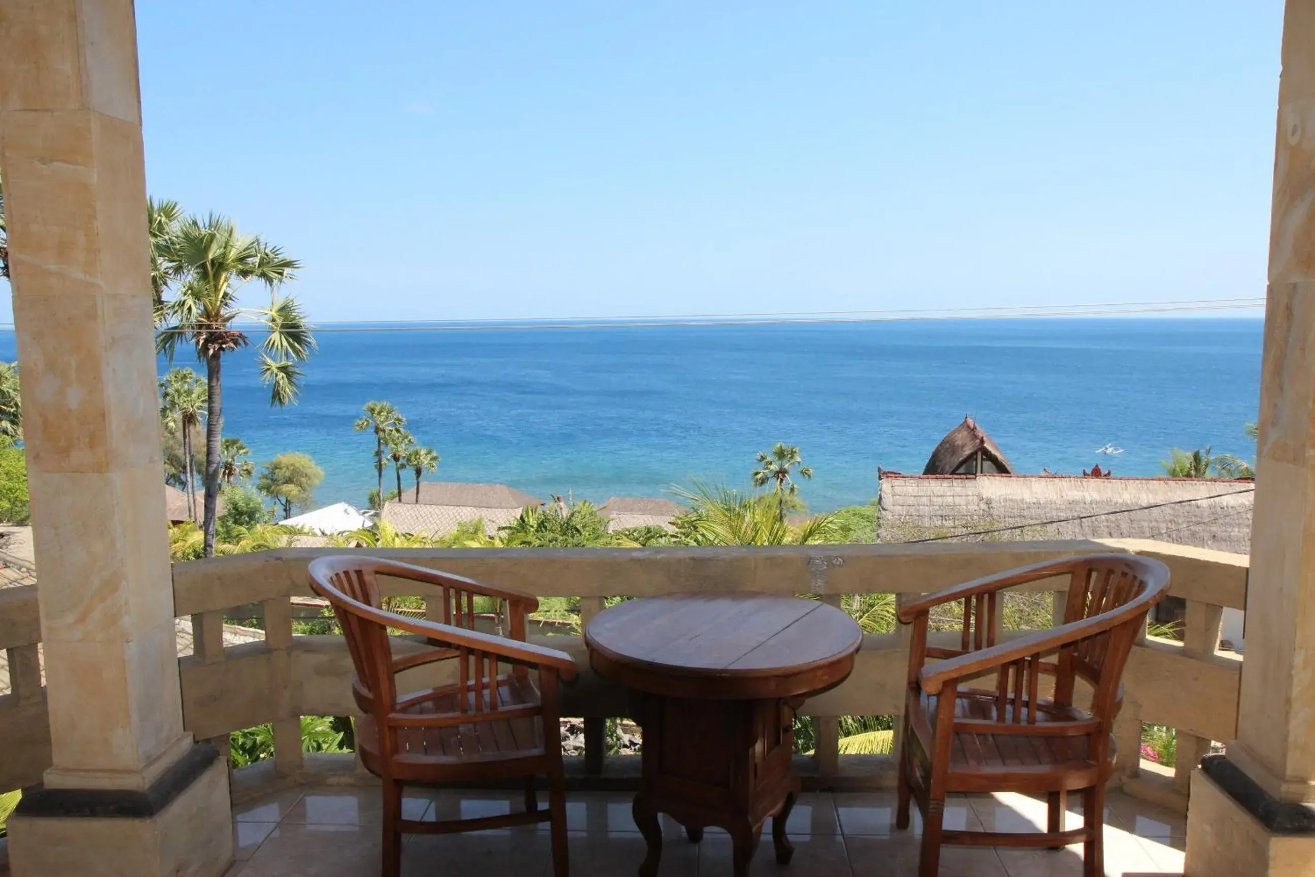 Deluxe Double Room with Ocean View in Anugerah Villas Deluxe Double Room with Ocean View in Anugerah Villas