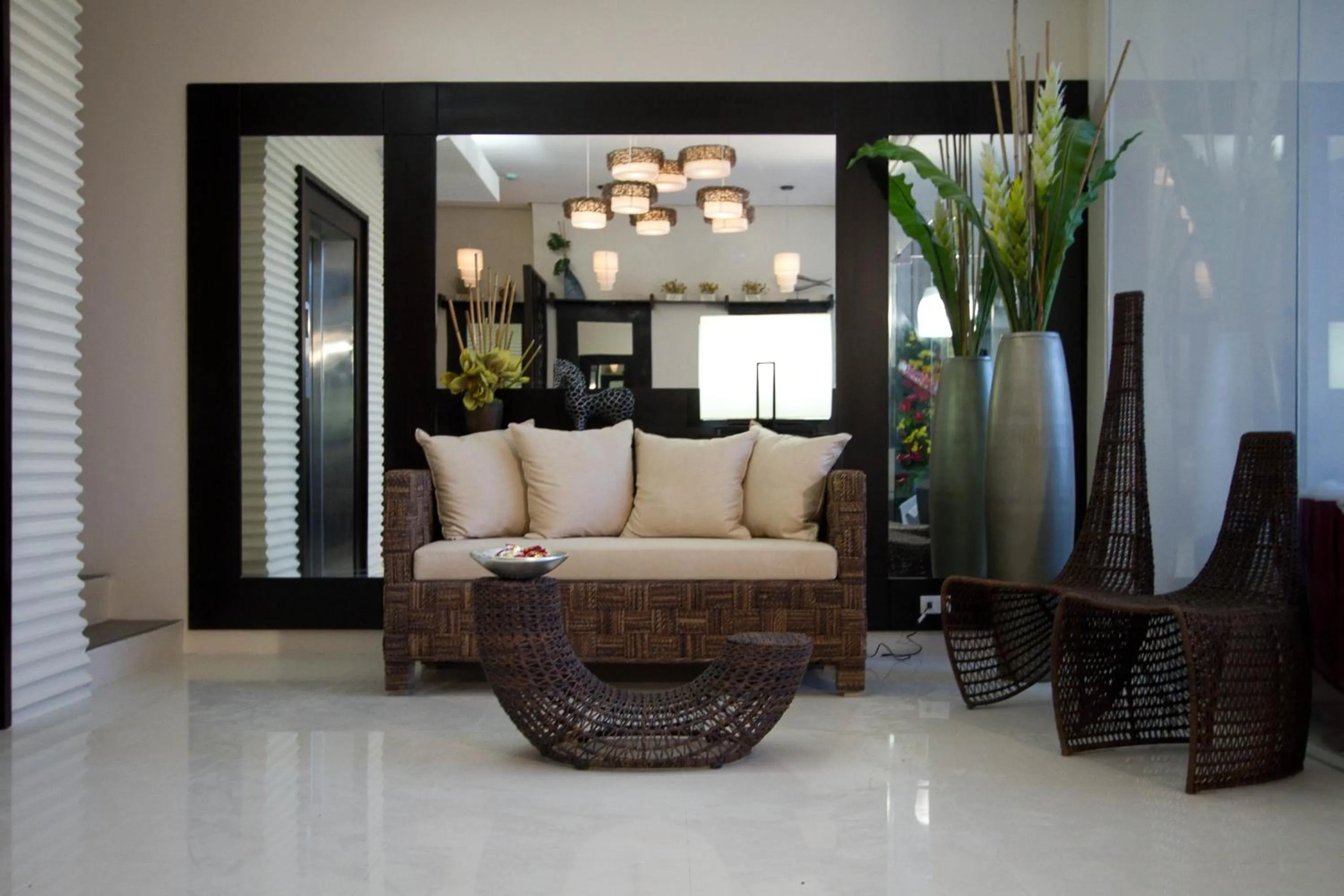 Lobby or reception in Hotel Stella