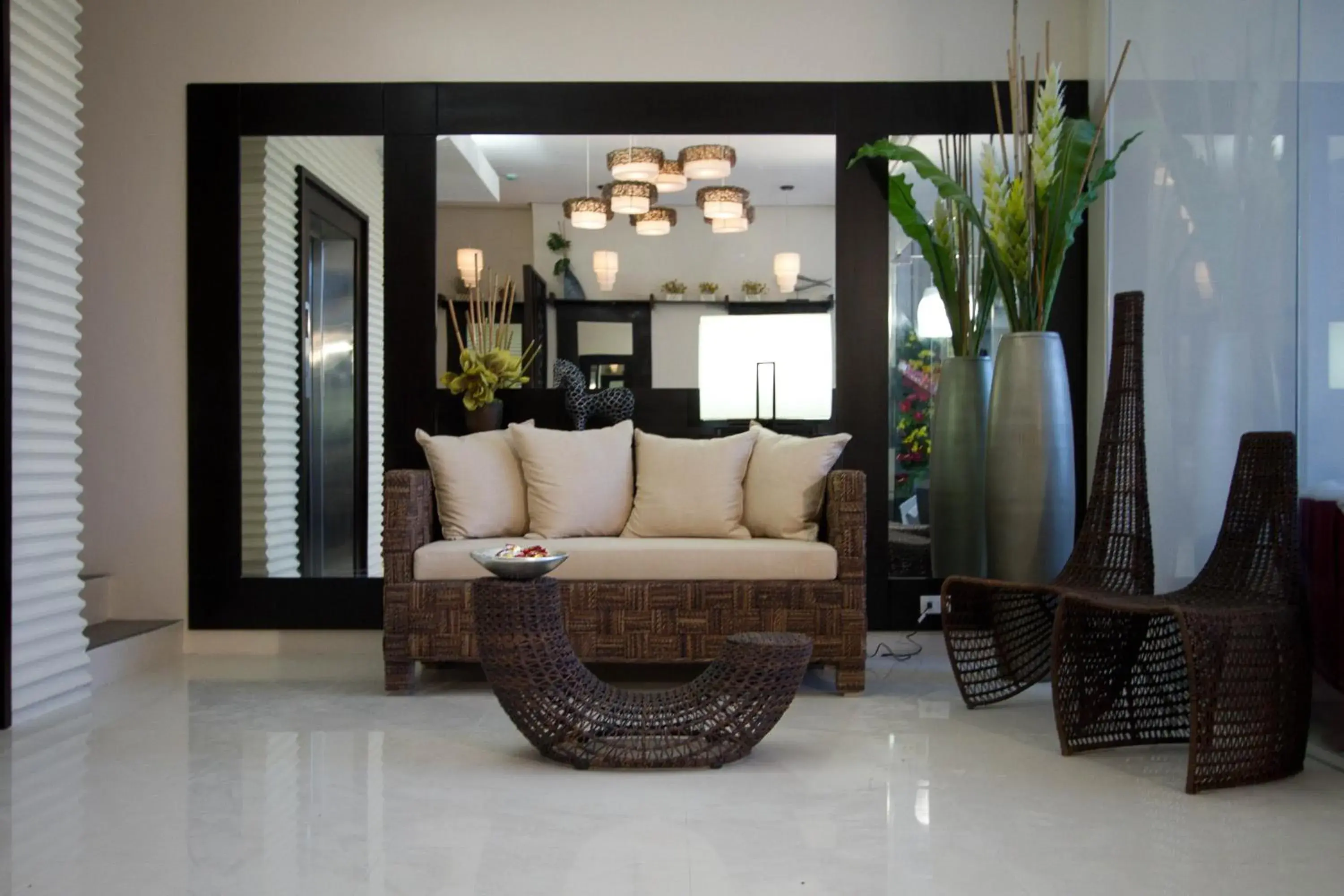 Lobby or reception in Hotel Stella Lobby or reception in Hotel Stella