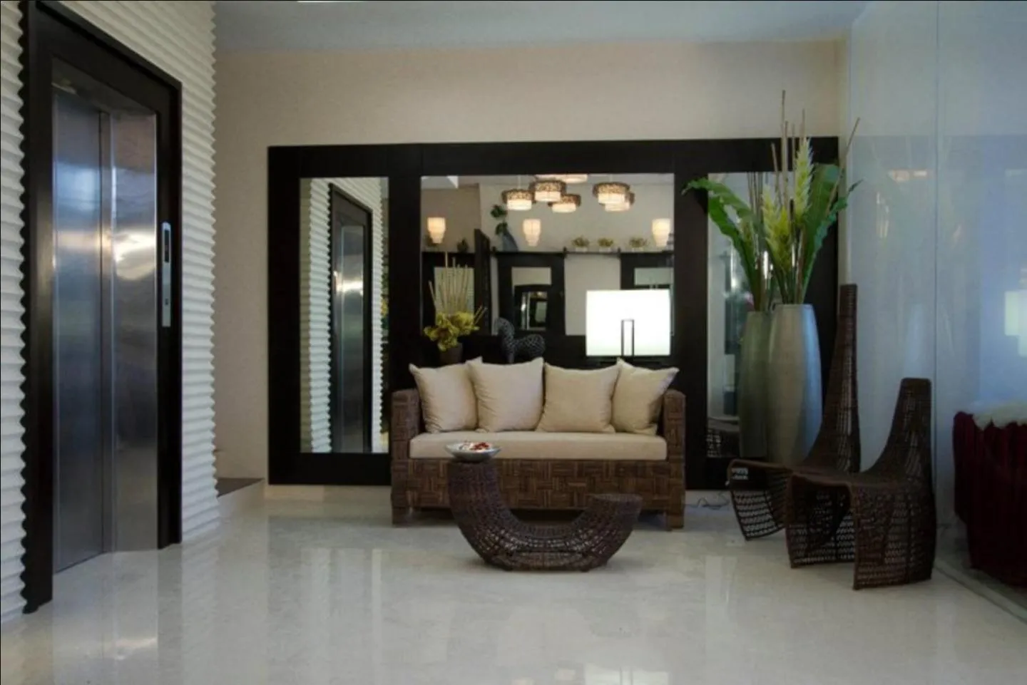 Lobby or reception in Hotel Stella