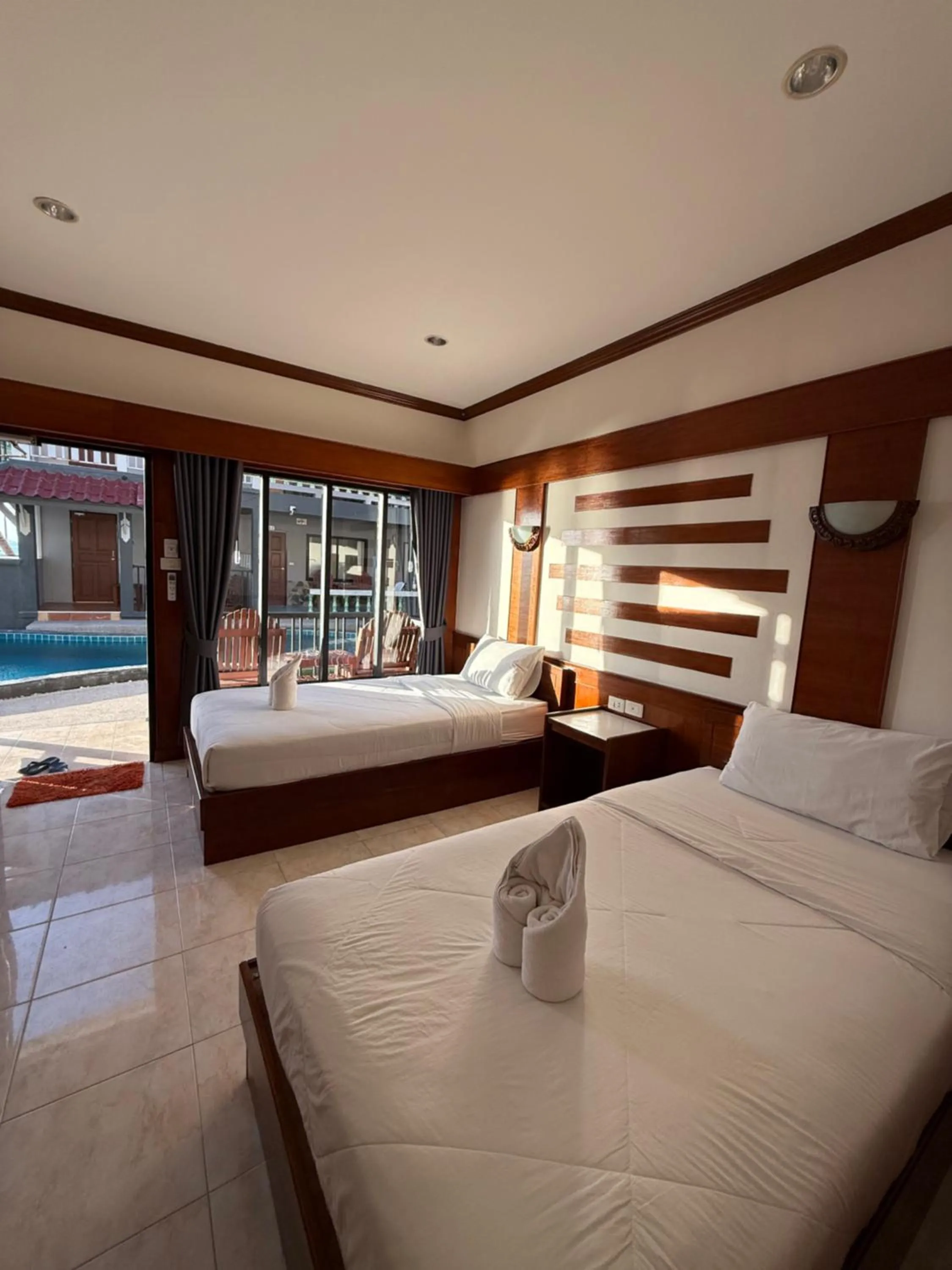 Bed in Mr. Black Resort