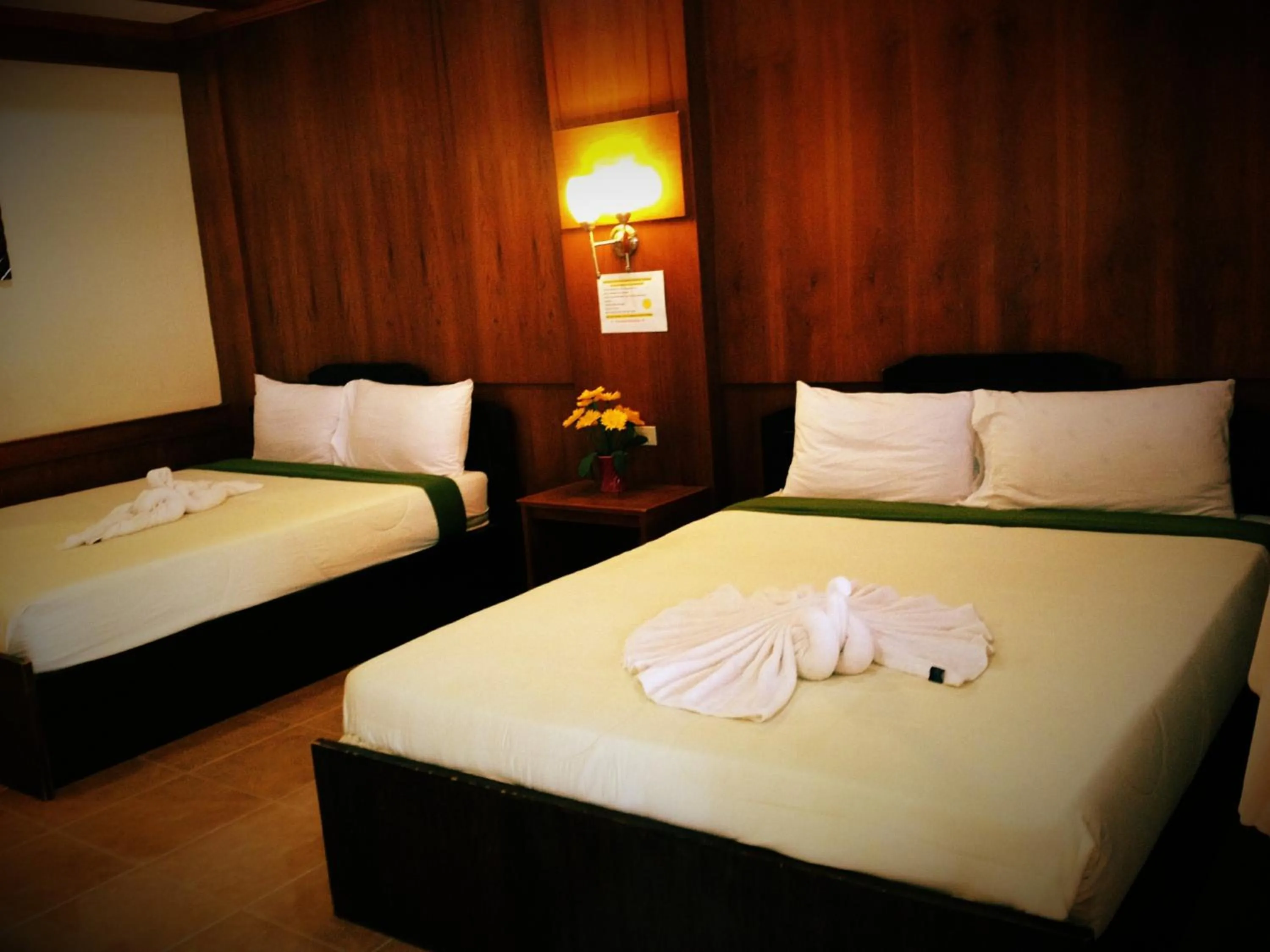 Decorative detail, Bed in Mr. Black Resort