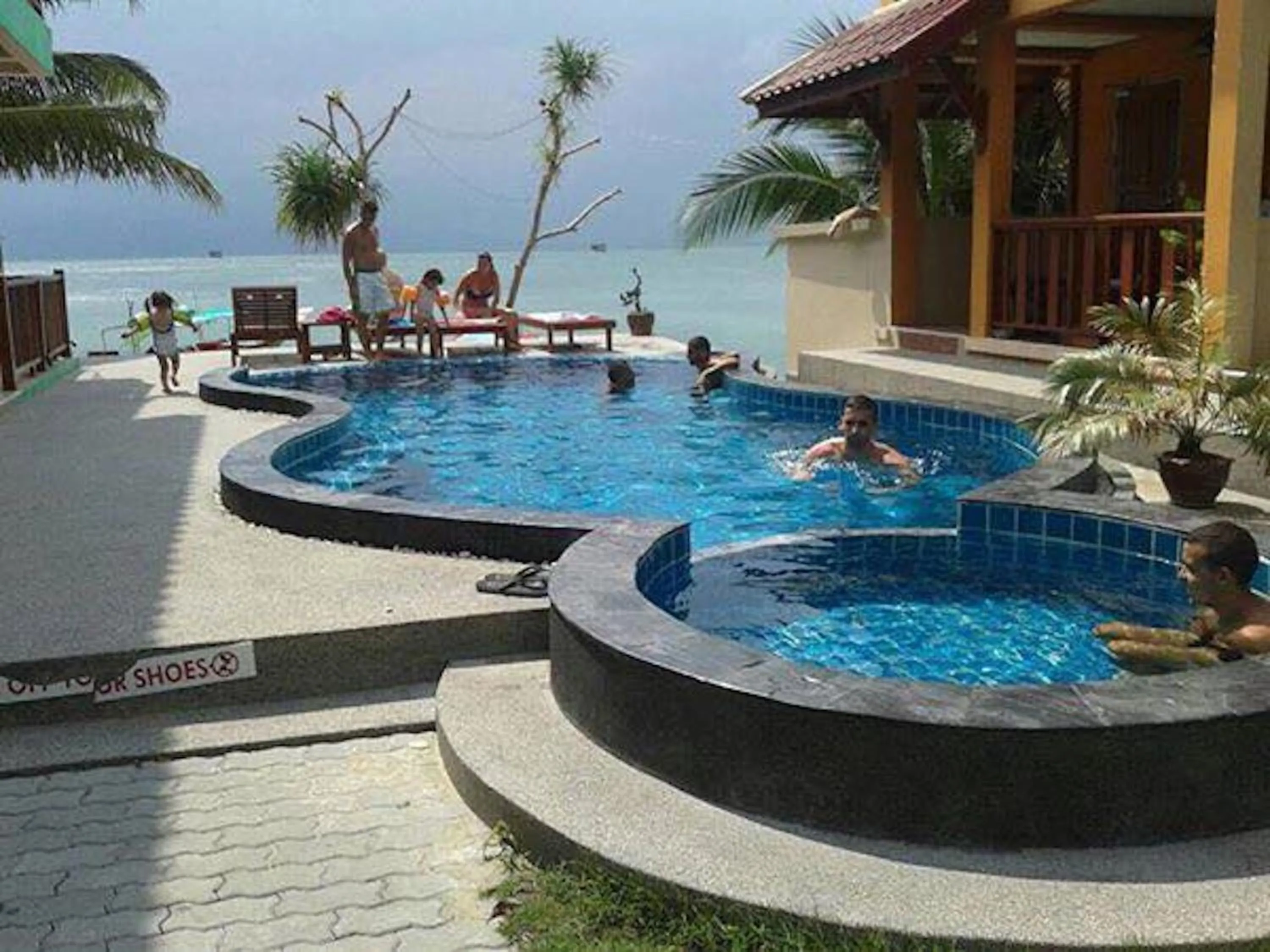 Swimming pool in Mr. Black Resort