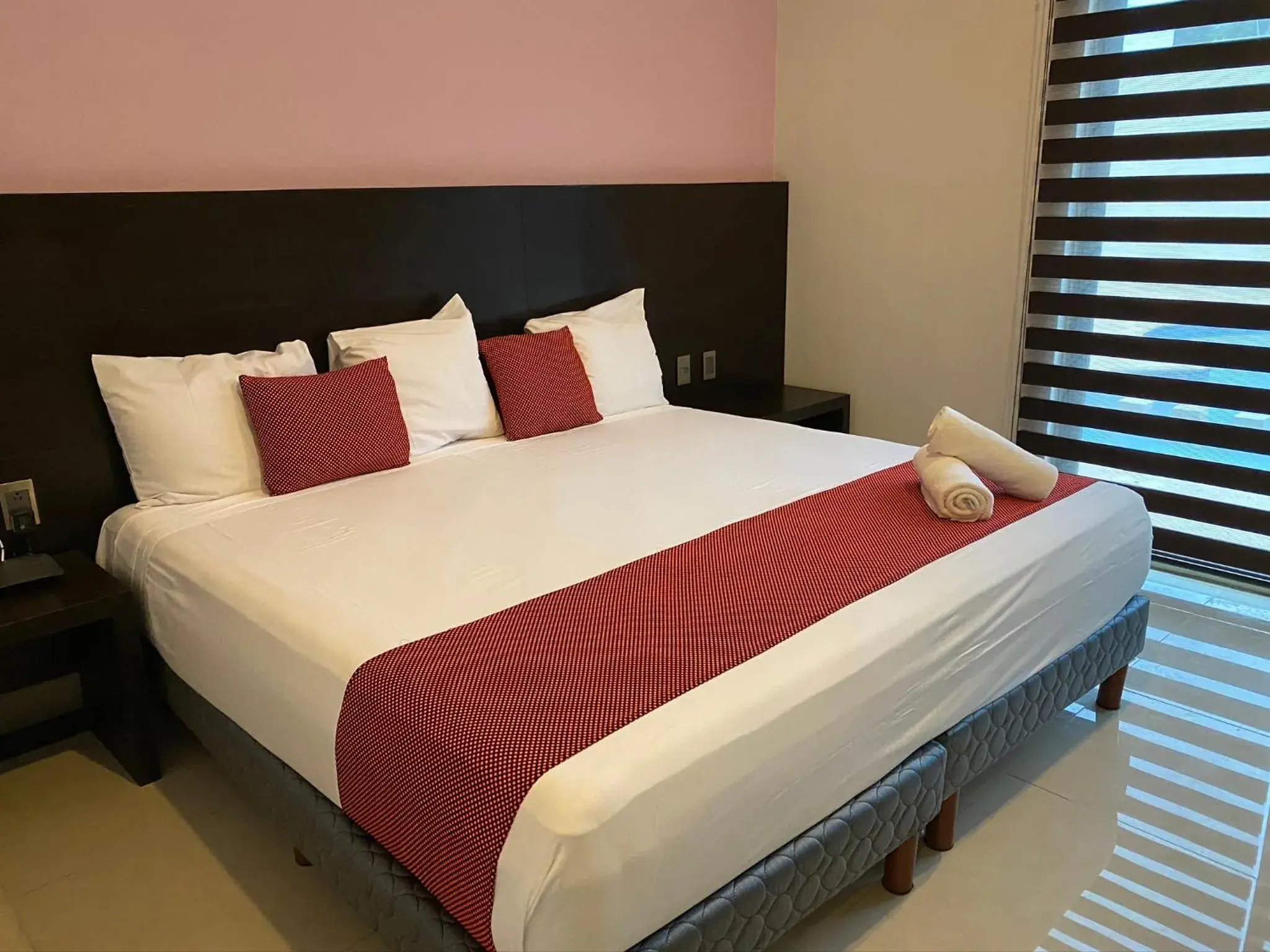 Bed in Hotel Ambra Bed in Hotel Ambra