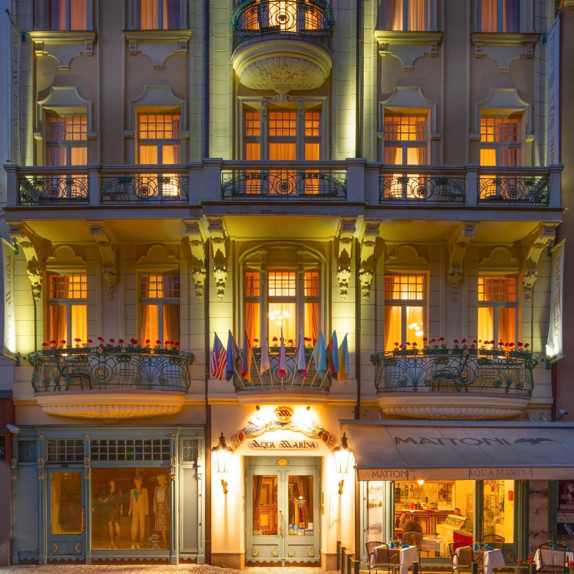 Facade/entrance in Aqua Marina