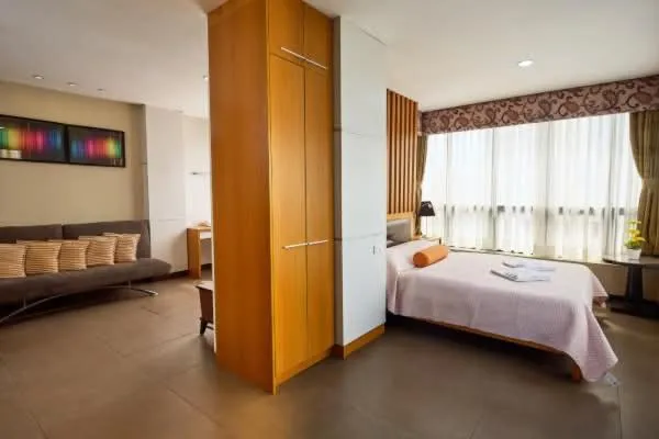 Bed in Fuente Oro Business Suites Cebu