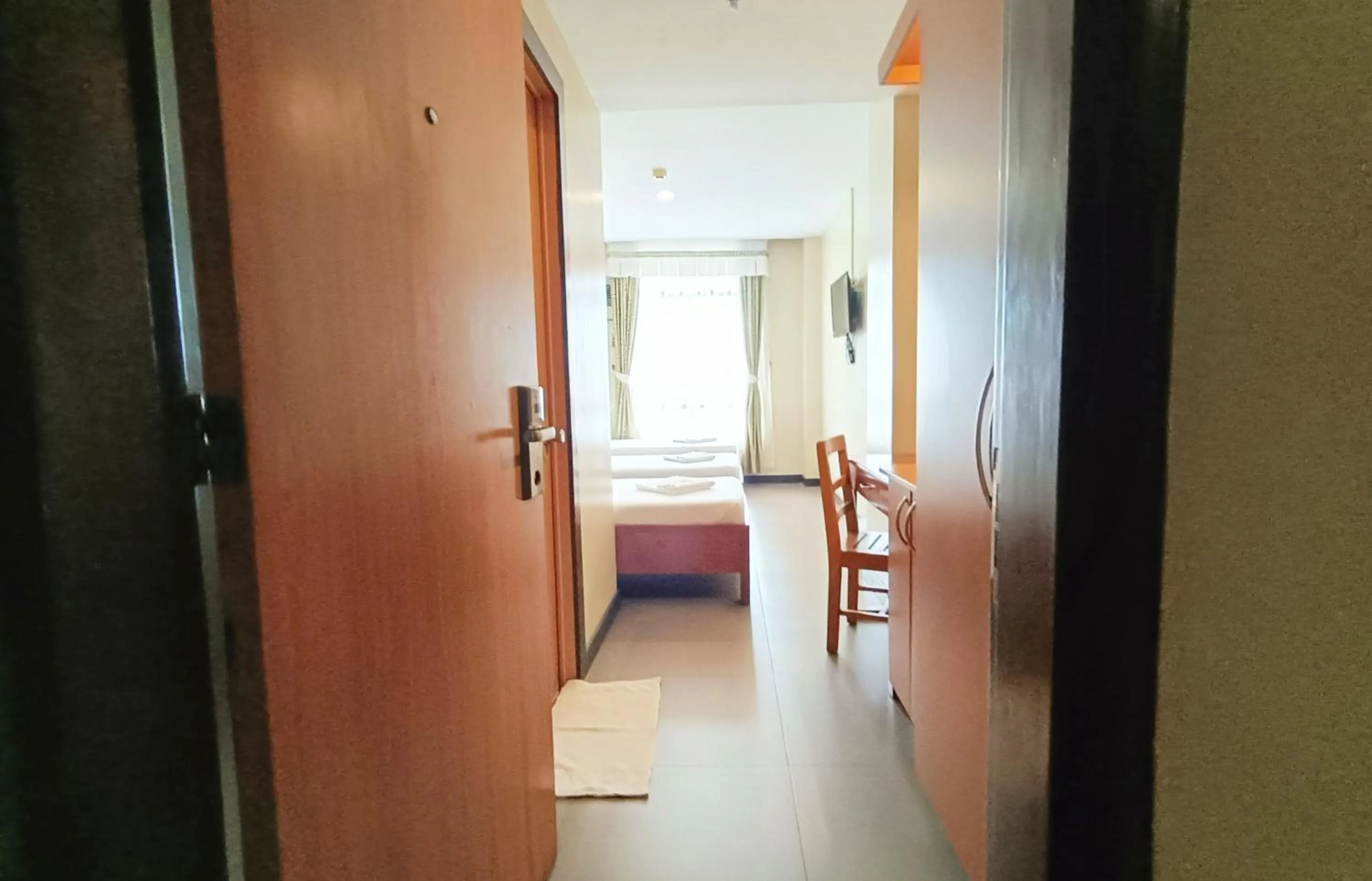 Bed in Fuente Oro Business Suites Cebu