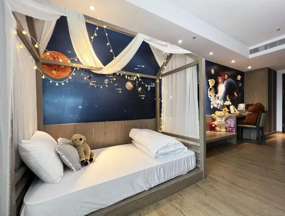 Bed in Gaeavilla Resort